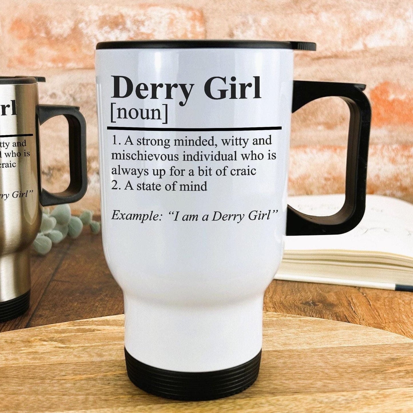 Derry Girl Definition TV Show Travel Mug Personalised Gift
