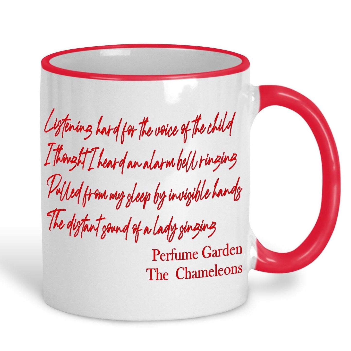 The Chameleons Perfume Garden Music Lyrics Mug