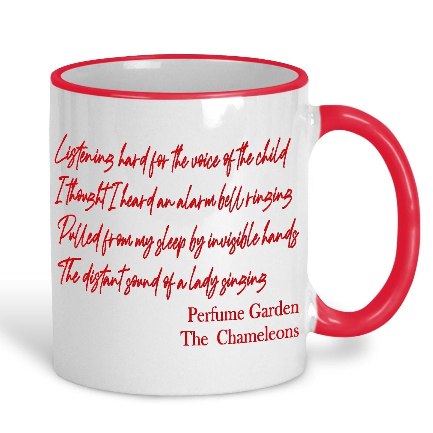 The Chameleons Perfume Garden Music Lyrics Mug