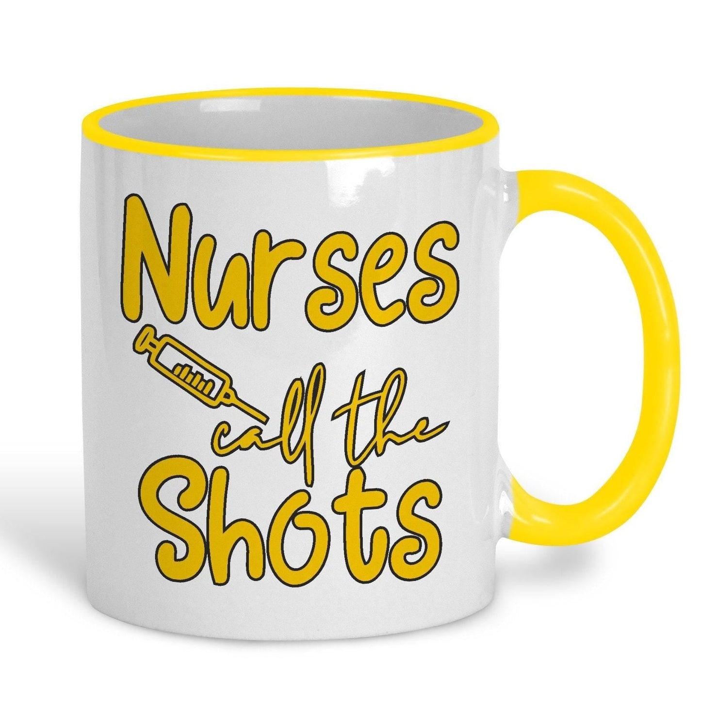 Nurse Calls The Shots Facts Ceramic Mug