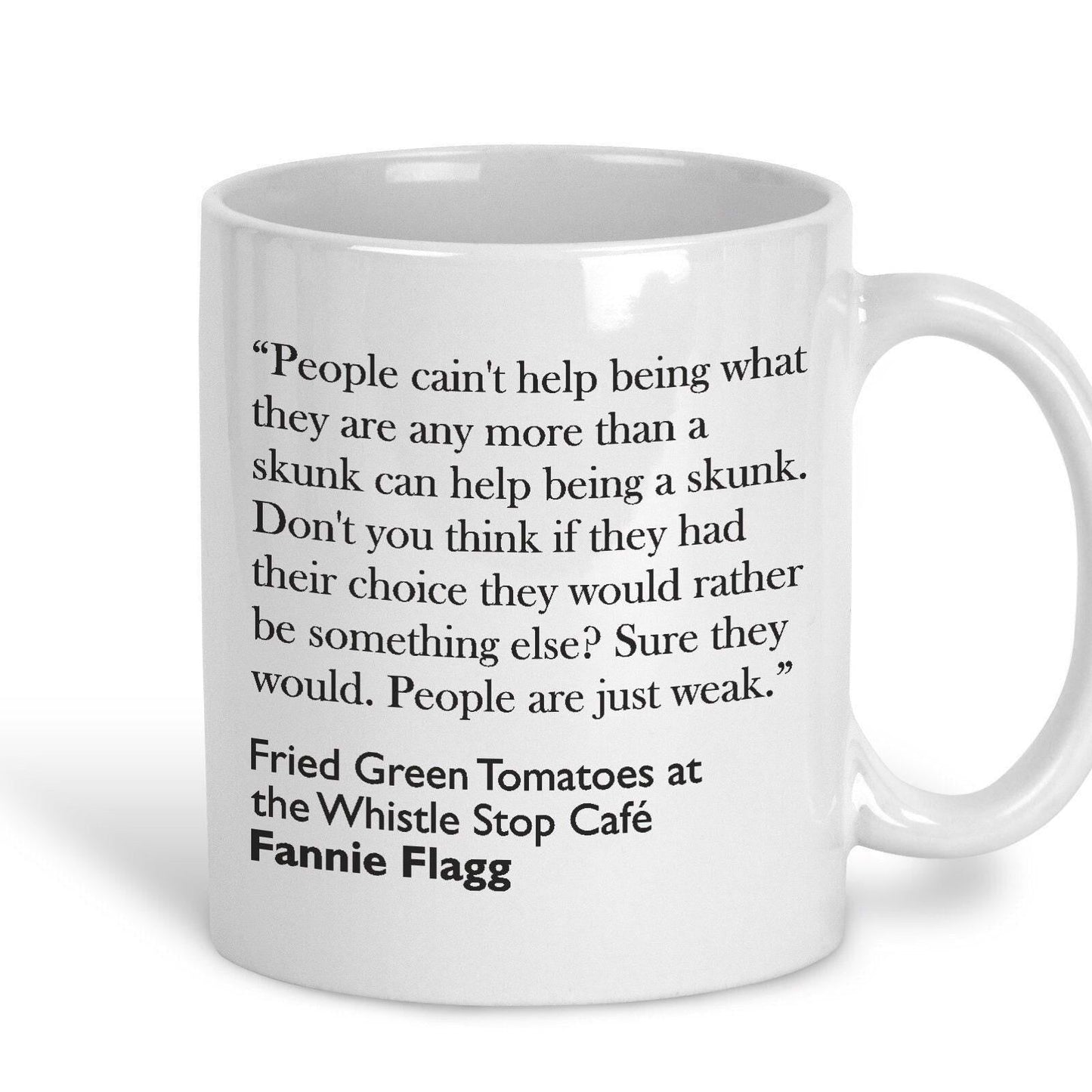 Fannie Flagg Fried Green Tomatoes Book Quote Personalised Ceramic Mug