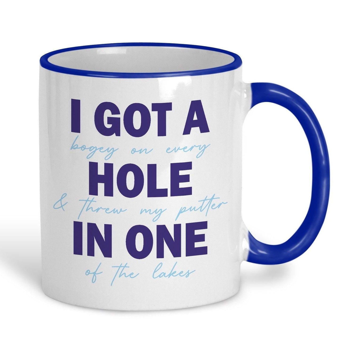 I Got A Hole In One Golf Personalised Sport Mug