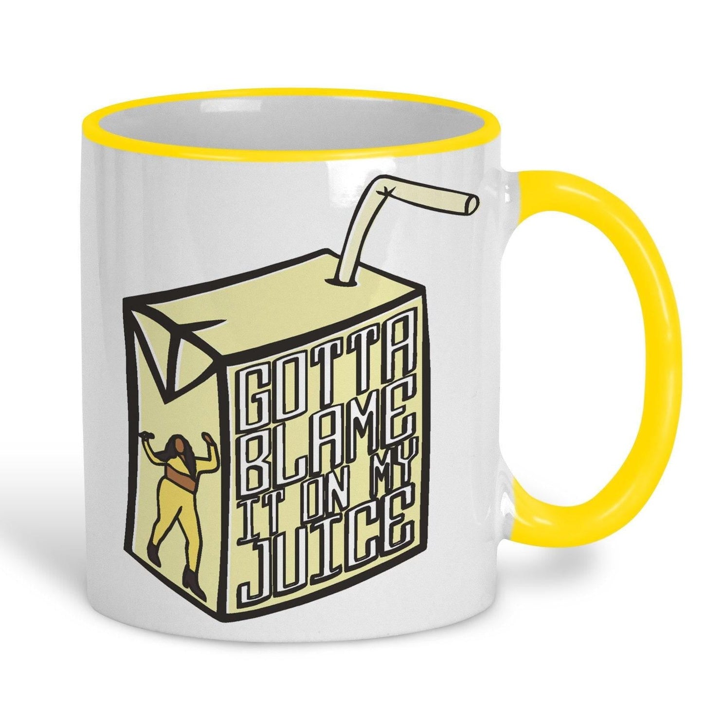 Lizzo Juice Ceramic Mug Song Lyrics Blame It On My Juice