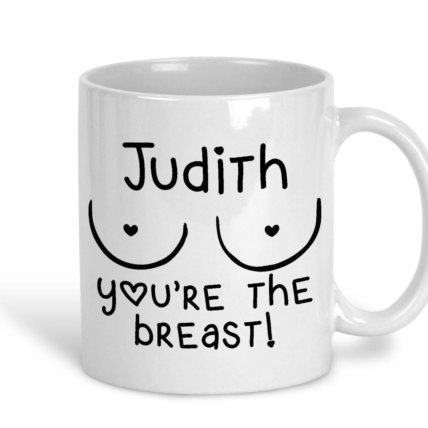 You're The Breast Boob Personalised Mug Valentine's Day Boyfriend Girlfriend Gift Partner