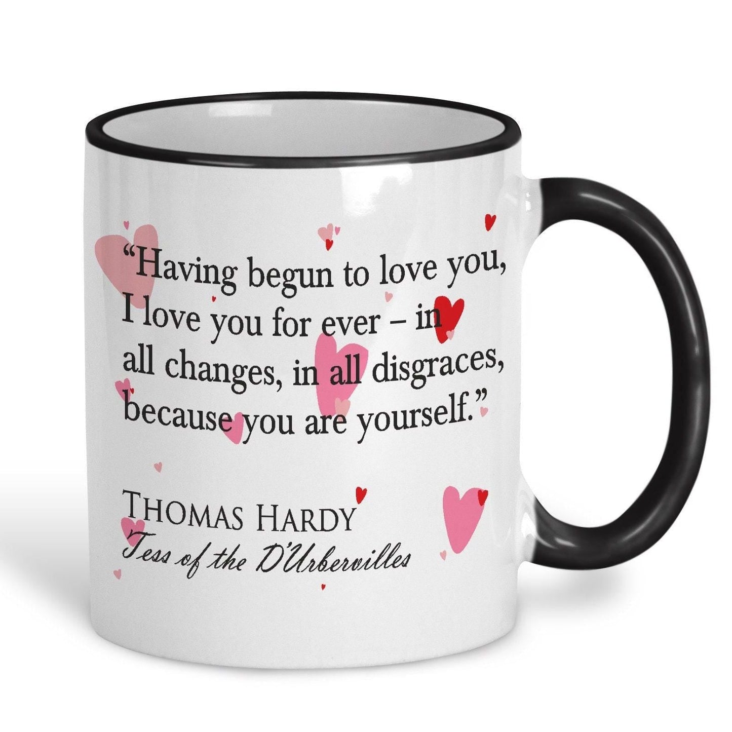 Tess of the D'Urbervilles Thomas Hardy Book Quote Valentine's Day Personalised Ceramic Mug