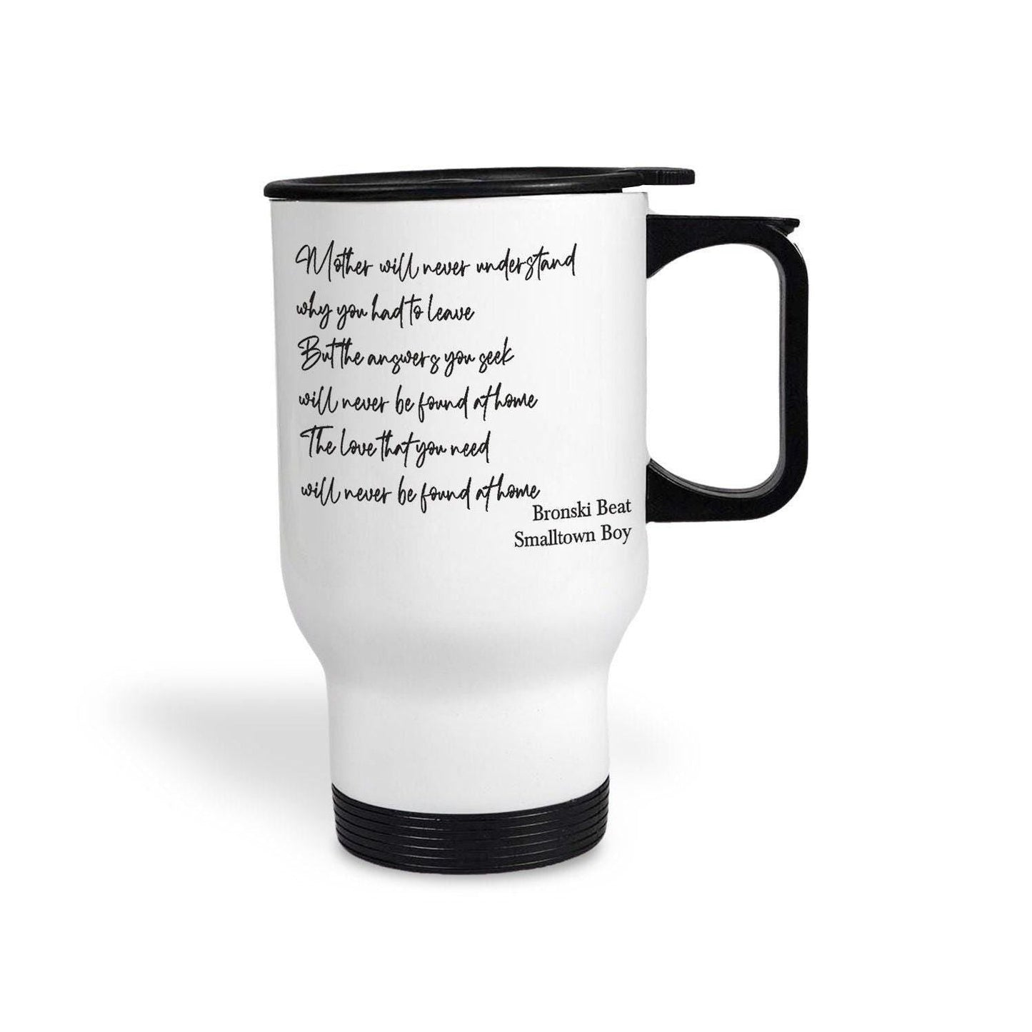 Bronski Beat Smalltown Boy 80s Pop Travel Mug Personalised