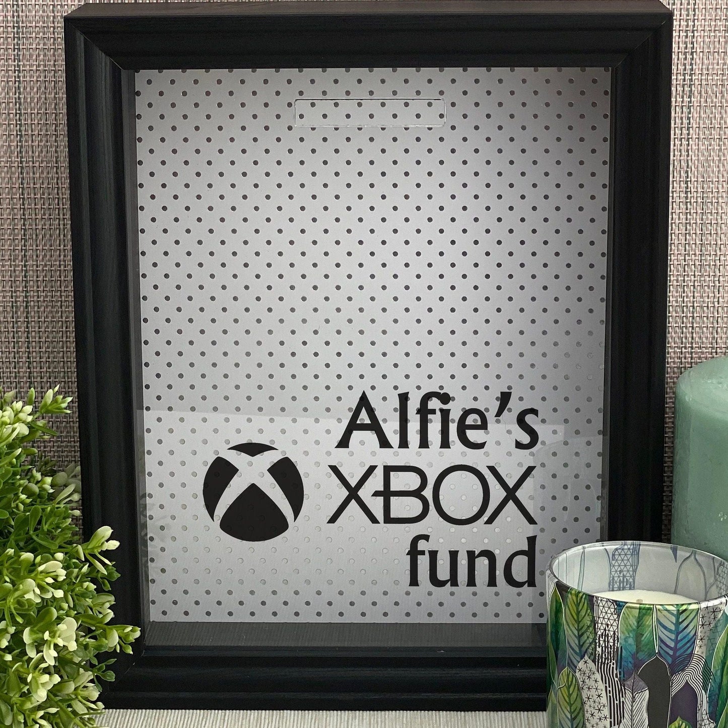XBox Game Console Fund Money Box Personalised Gamer Gift