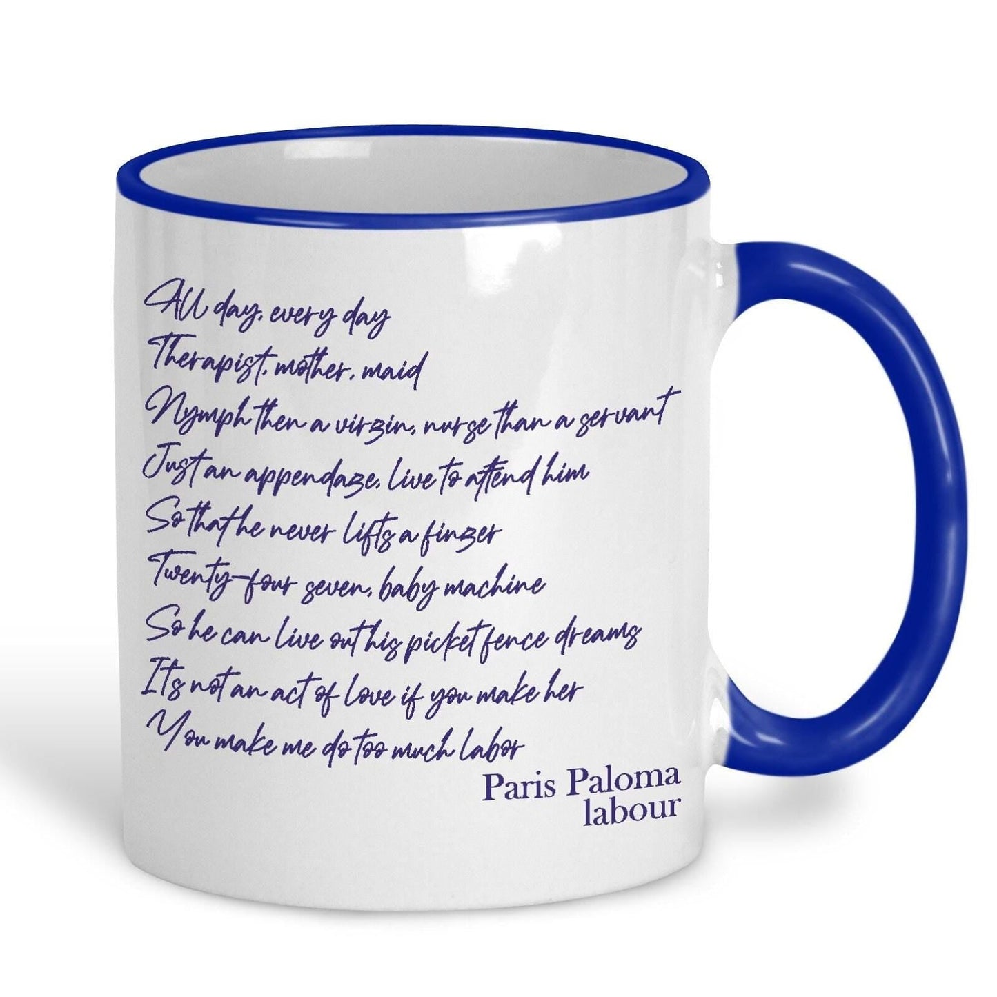 Paris Paloma Labour Ceramic Mug