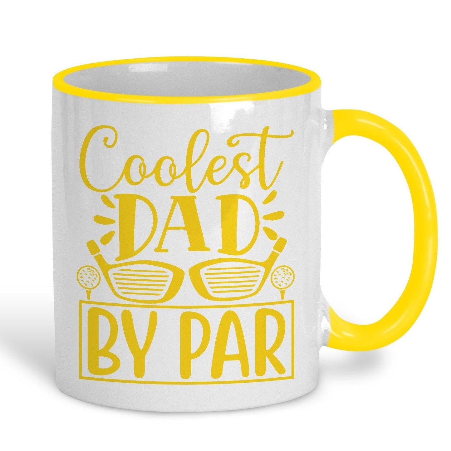 Coolest Dad By Par Father's Day Golf Joke Personalised Mug