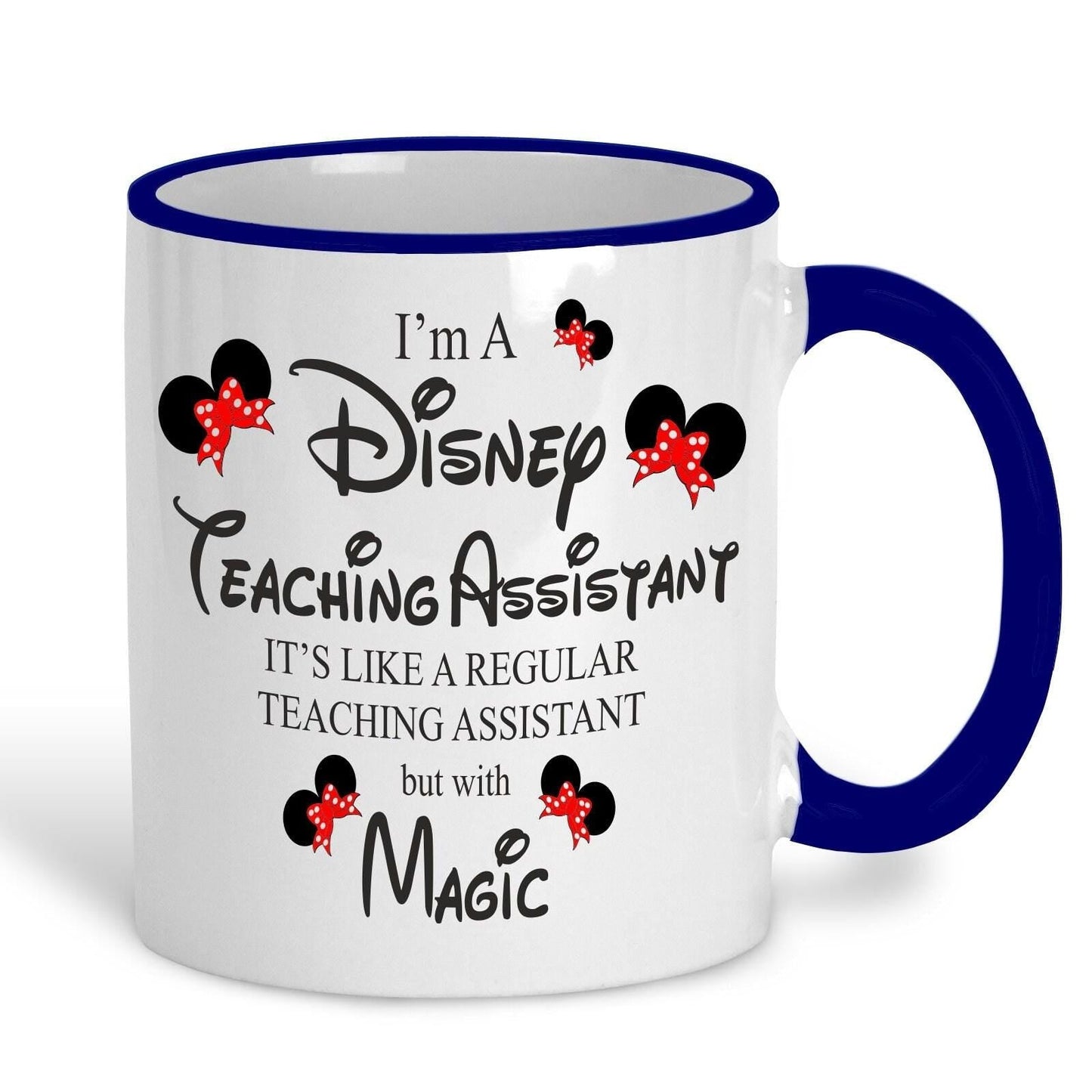 Disney TA Teaching Assistant With Magic Mug Personalised