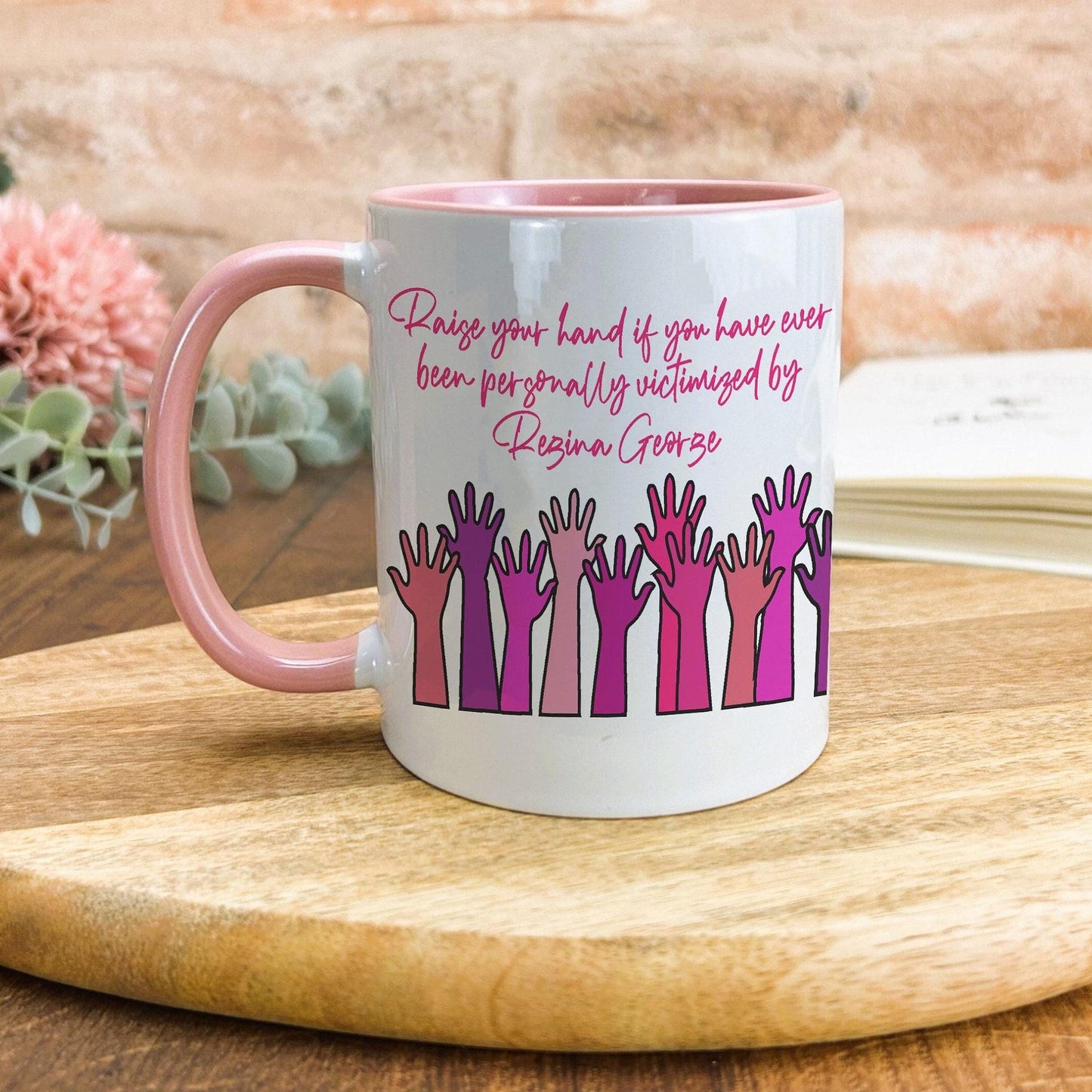 Mean Girls "Raise Your Hand" Mug