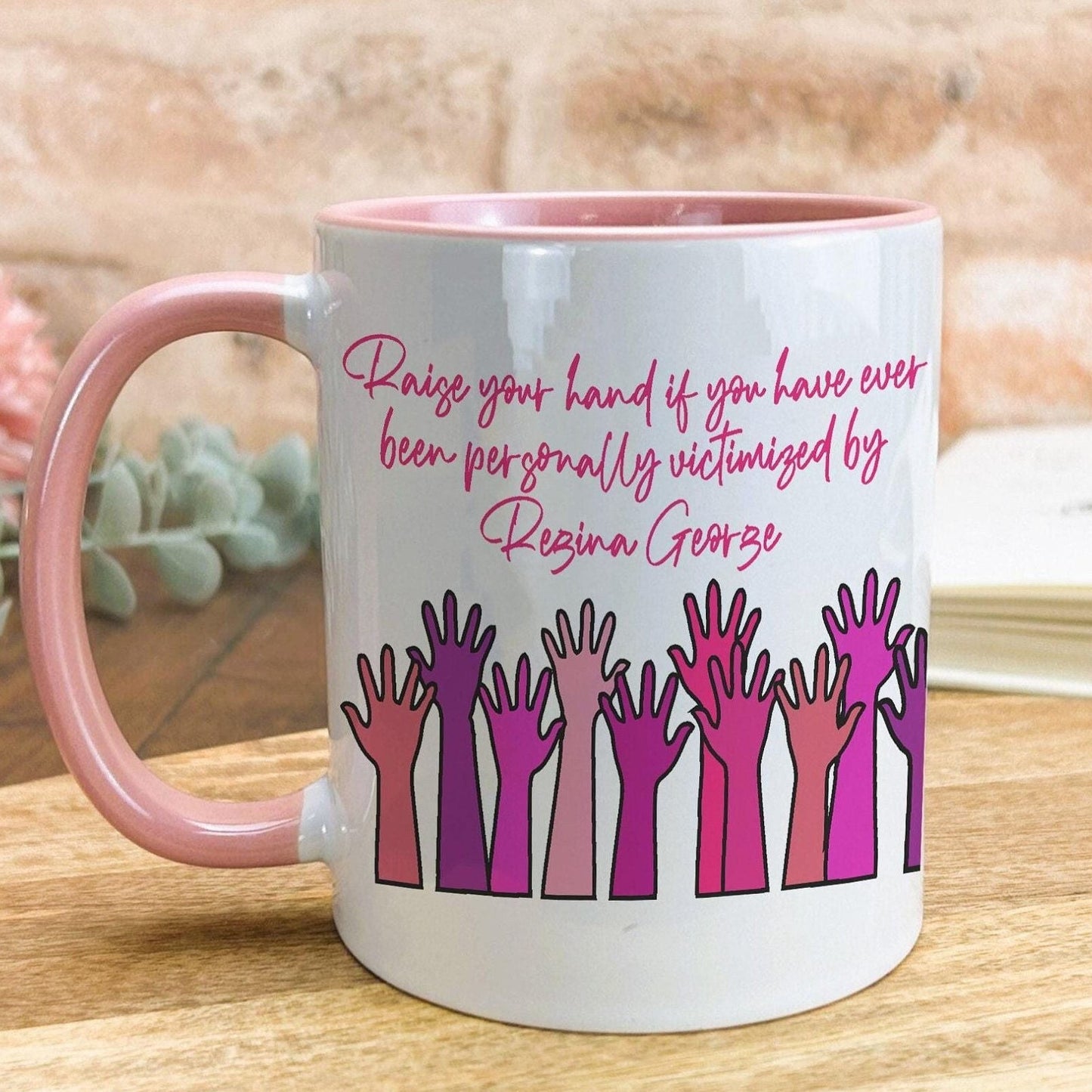 Mean Girls "Raise Your Hand" Mug