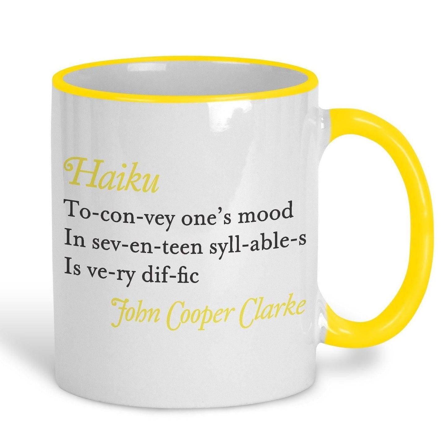 John Cooper Haiku Poetry Quote Mug