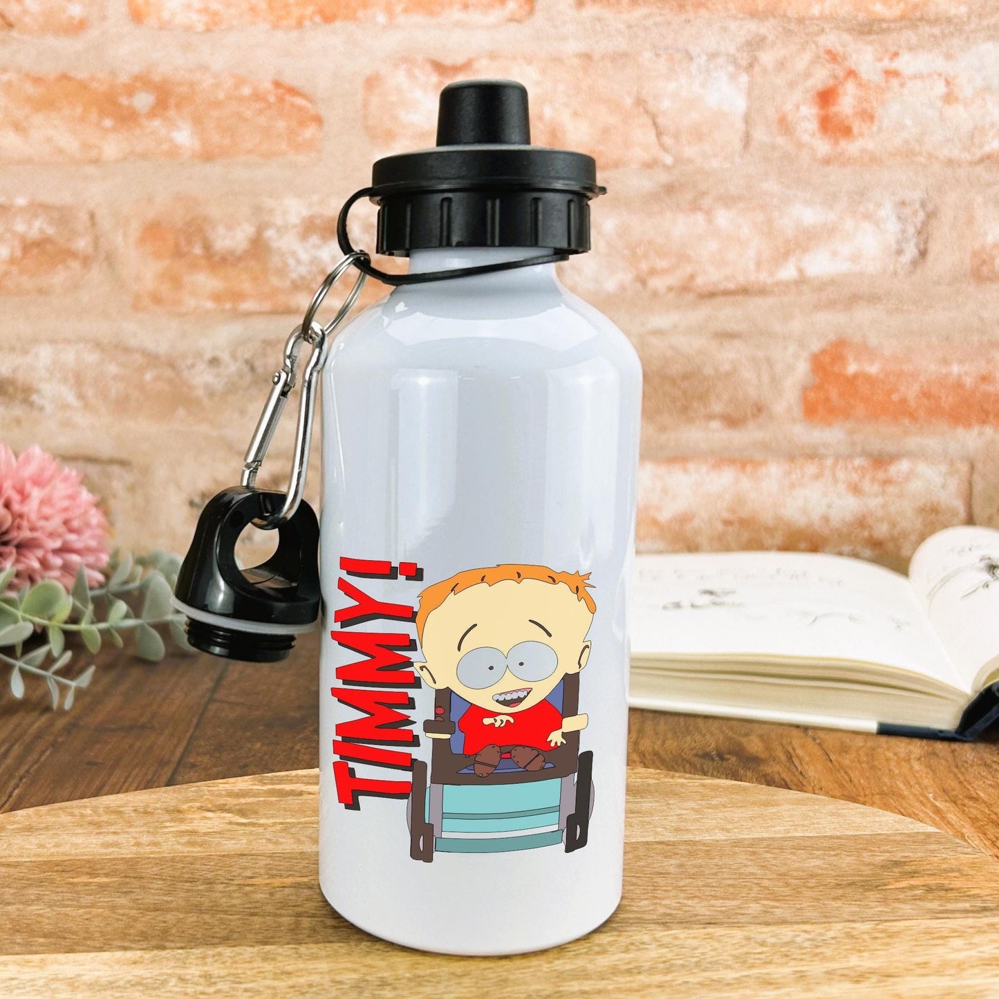 Timmy South Park Character Personalised Water Bottle