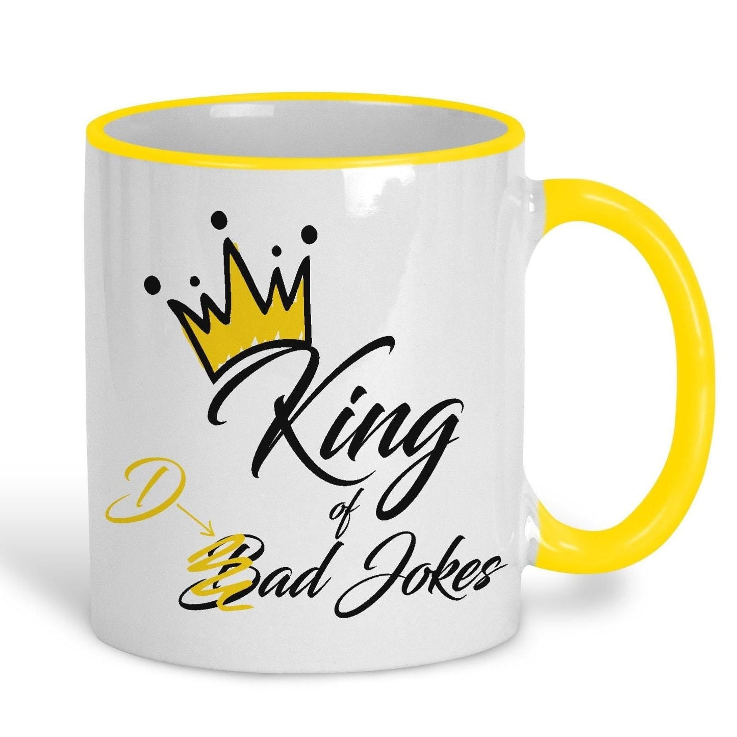 King of Bad Jokes Father's Day Personalised Mug