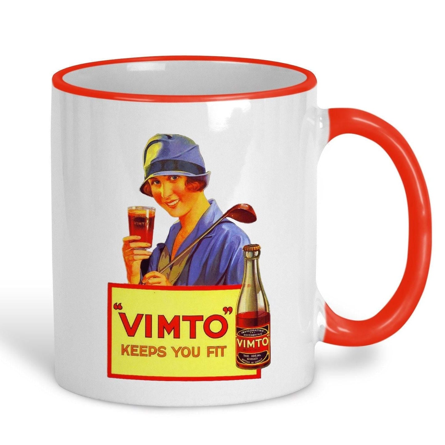 Vimto Keeps You Fit - Personalised Ceramic Mug
