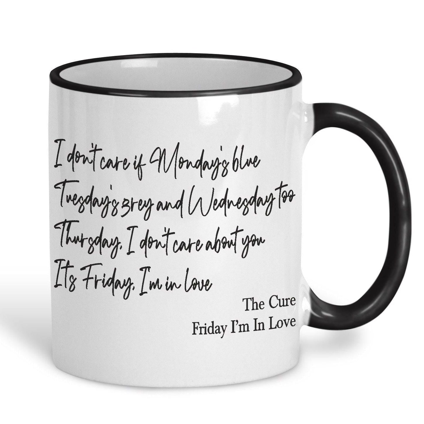 The Cure Friday I'm In Love Mug