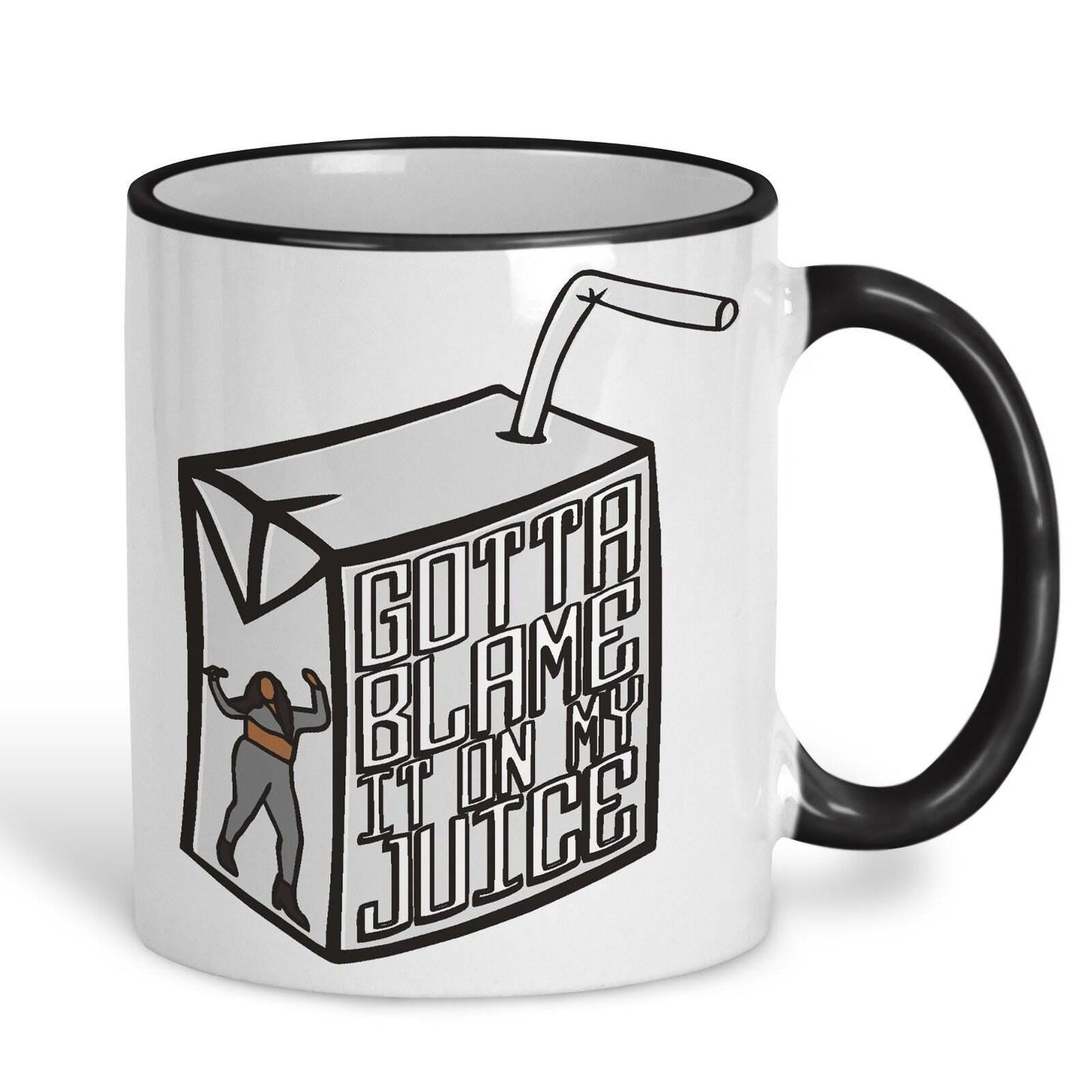 Lizzo Juice Ceramic Mug Song Lyrics Blame It On My Juice