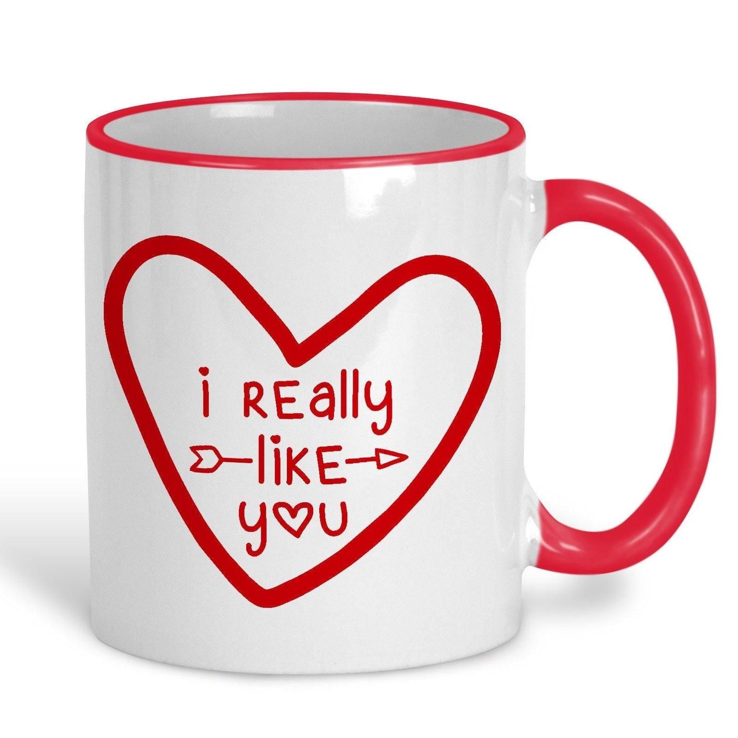 I Really Like You Personalised Mug