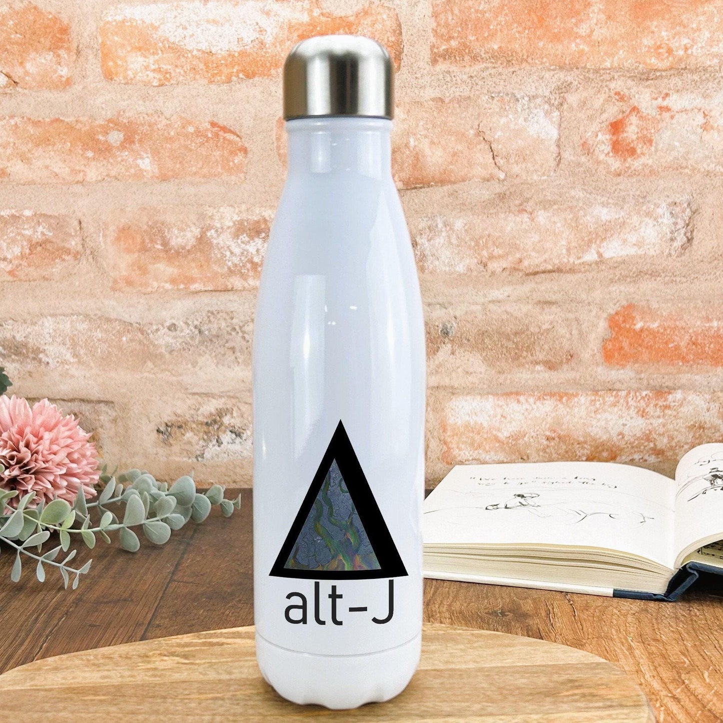 Alt-J Band Triangle An Awesome Wave Band Logo Water Bottle Personalised Gift