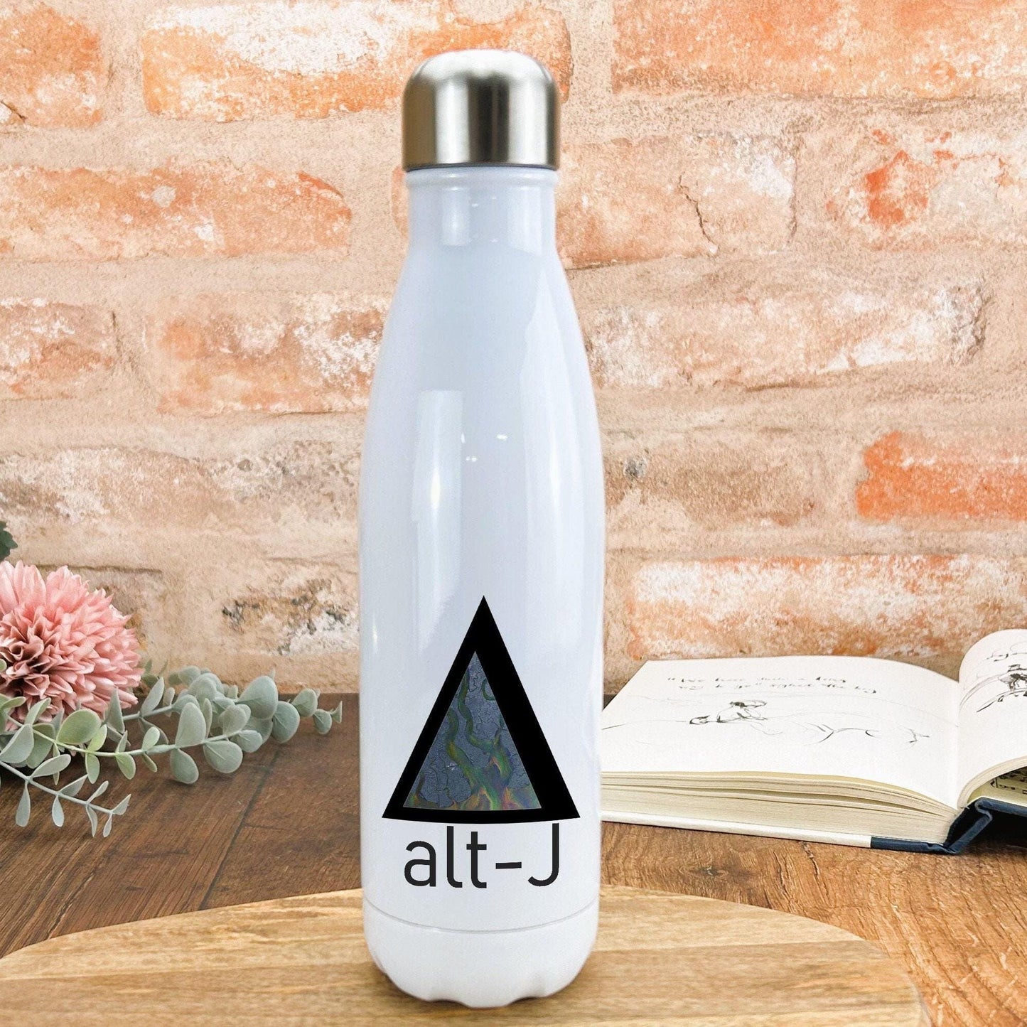 Alt-J Band Triangle An Awesome Wave Band Logo Water Bottle Personalised Gift