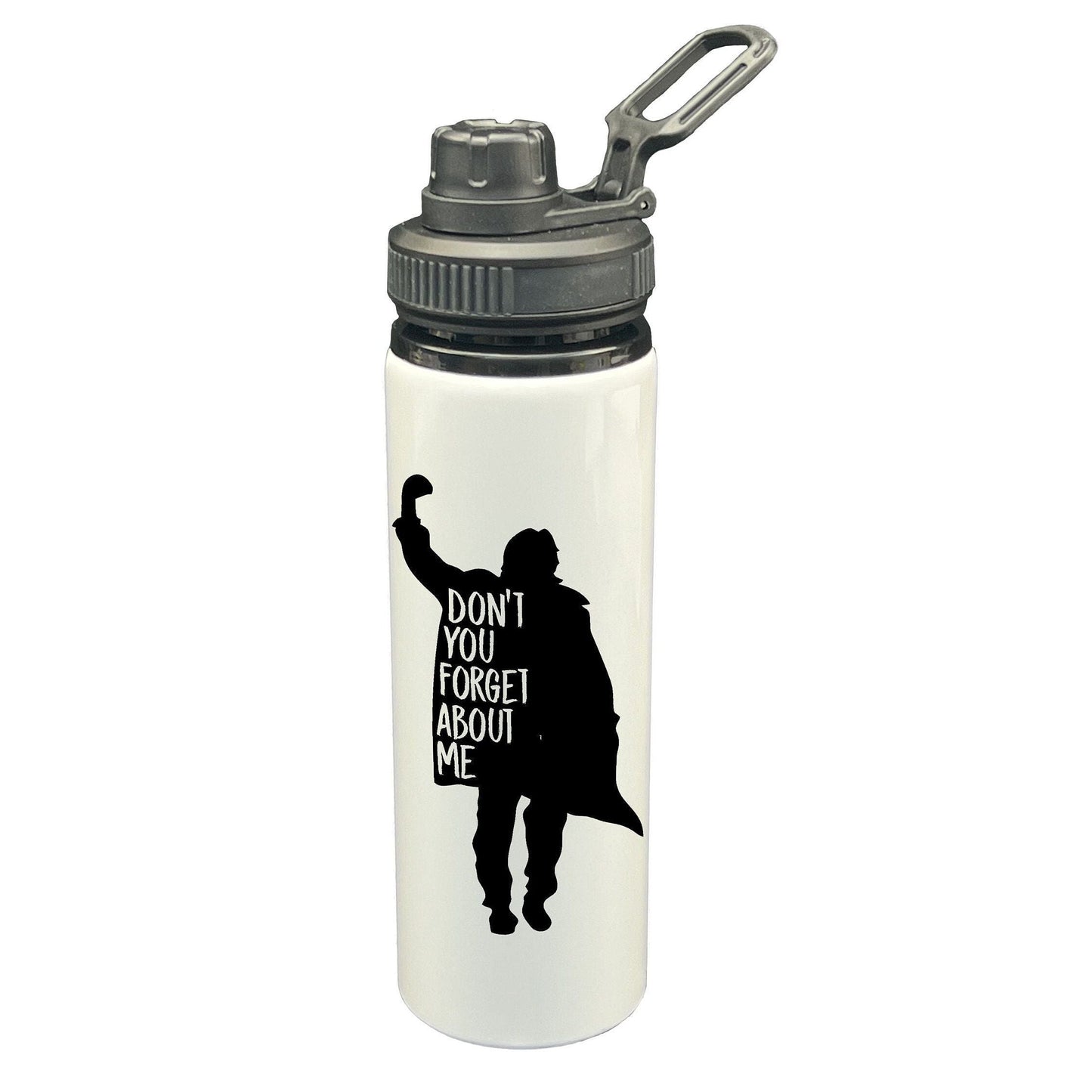 The Breakfast Club Don't Forget About Me Movie Film Quote Poster Water Bottle Screw Cap Gift