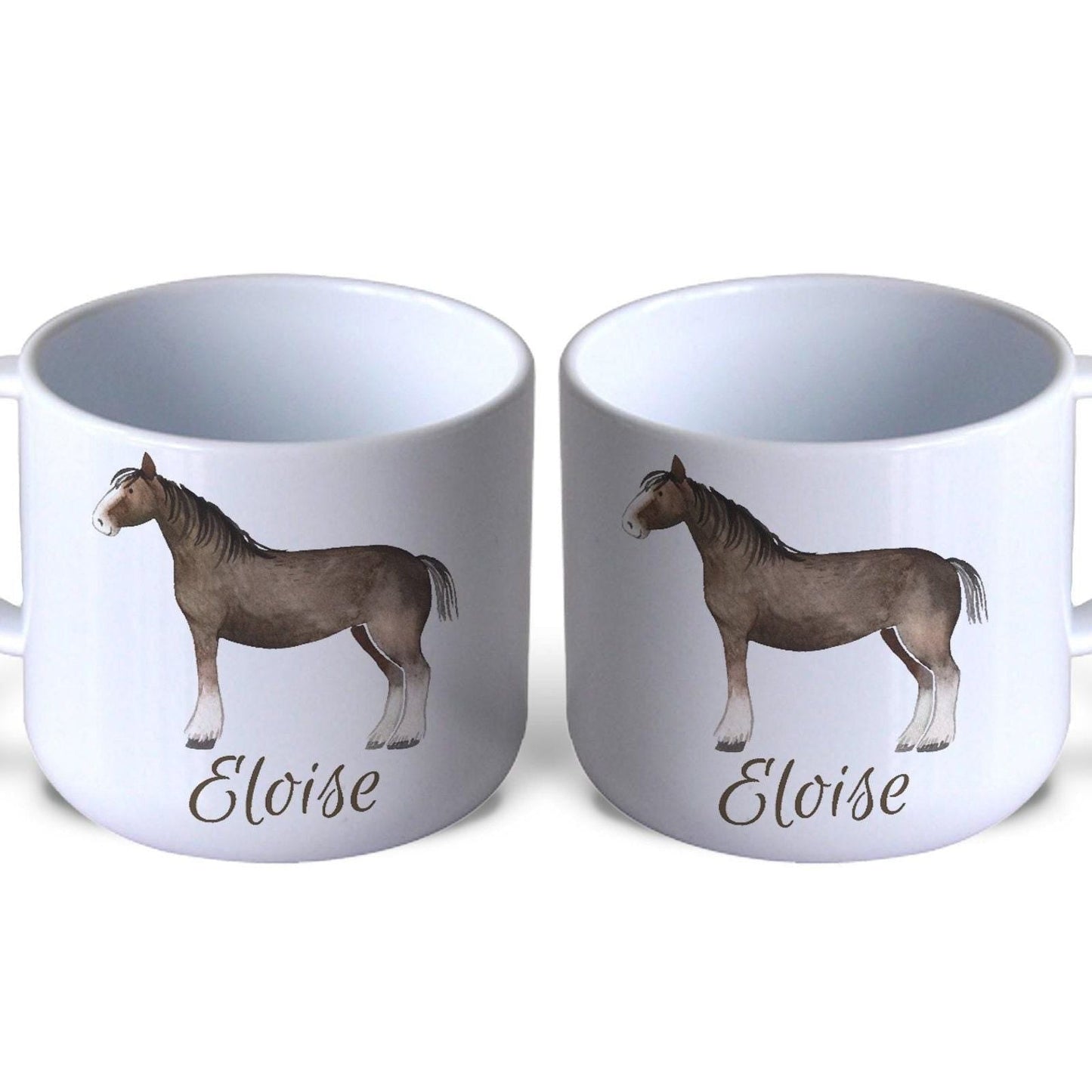 Horse Pony Horseriding Children's Personalised Mug Unbreakable Kids Toddler Child Safe