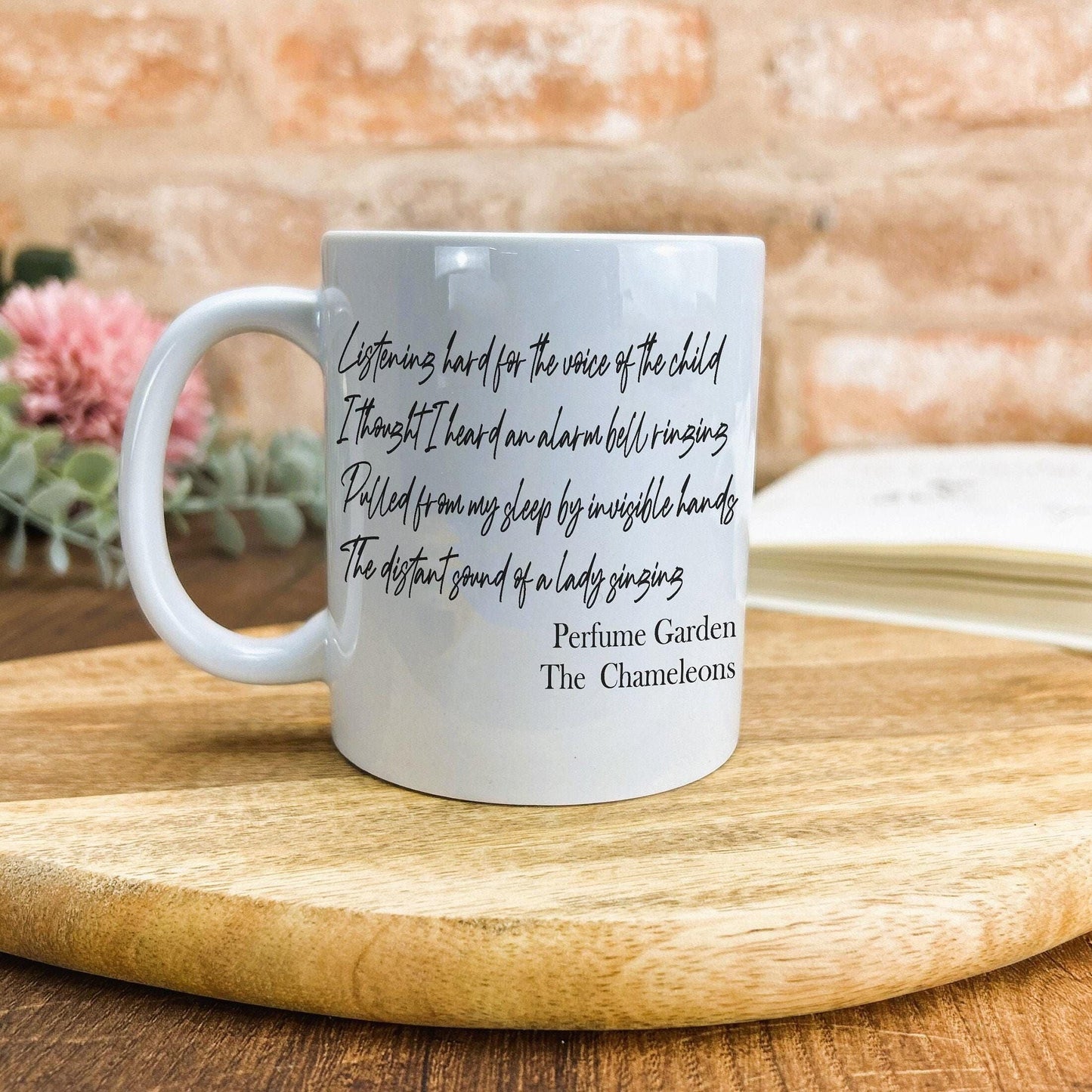 The Chameleons Perfume Garden Music Lyrics Mug