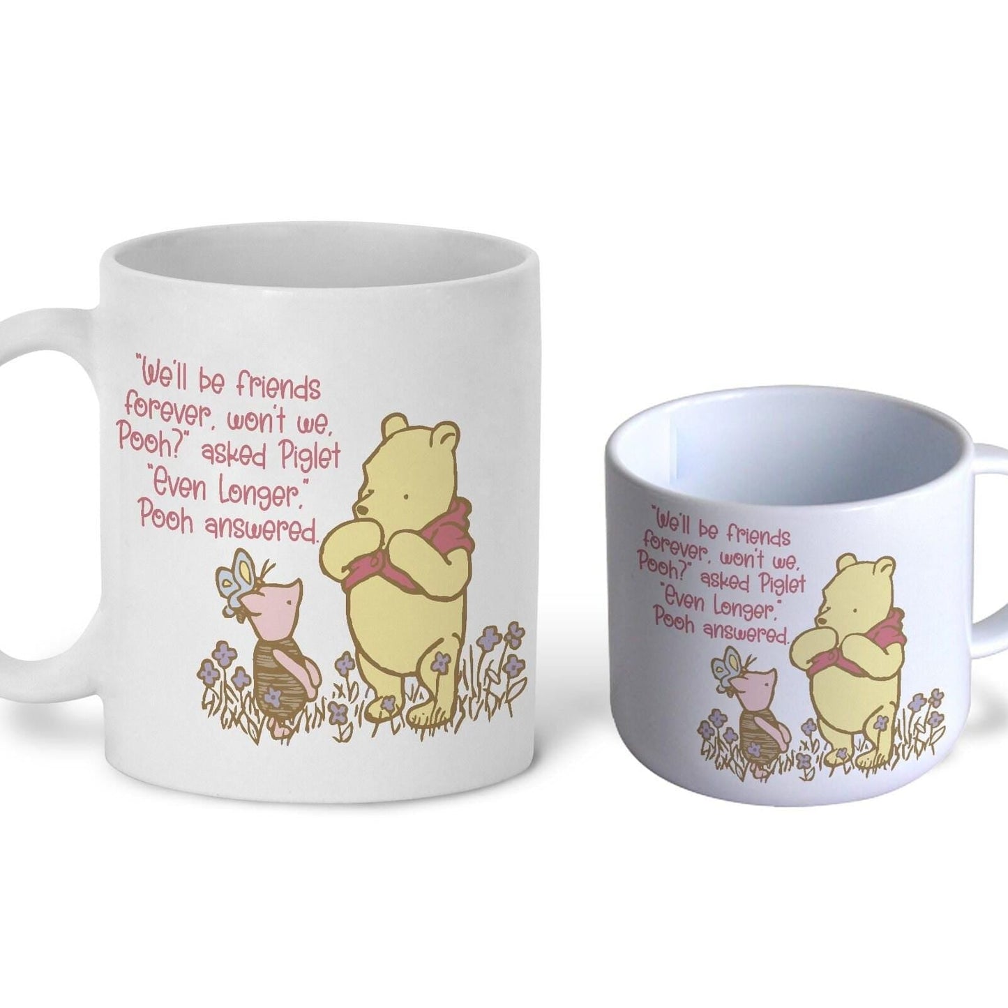 Pooh Bear Friends First Birthday Children's Personalised Mug Unbreakable Kids Toddler Child Safe