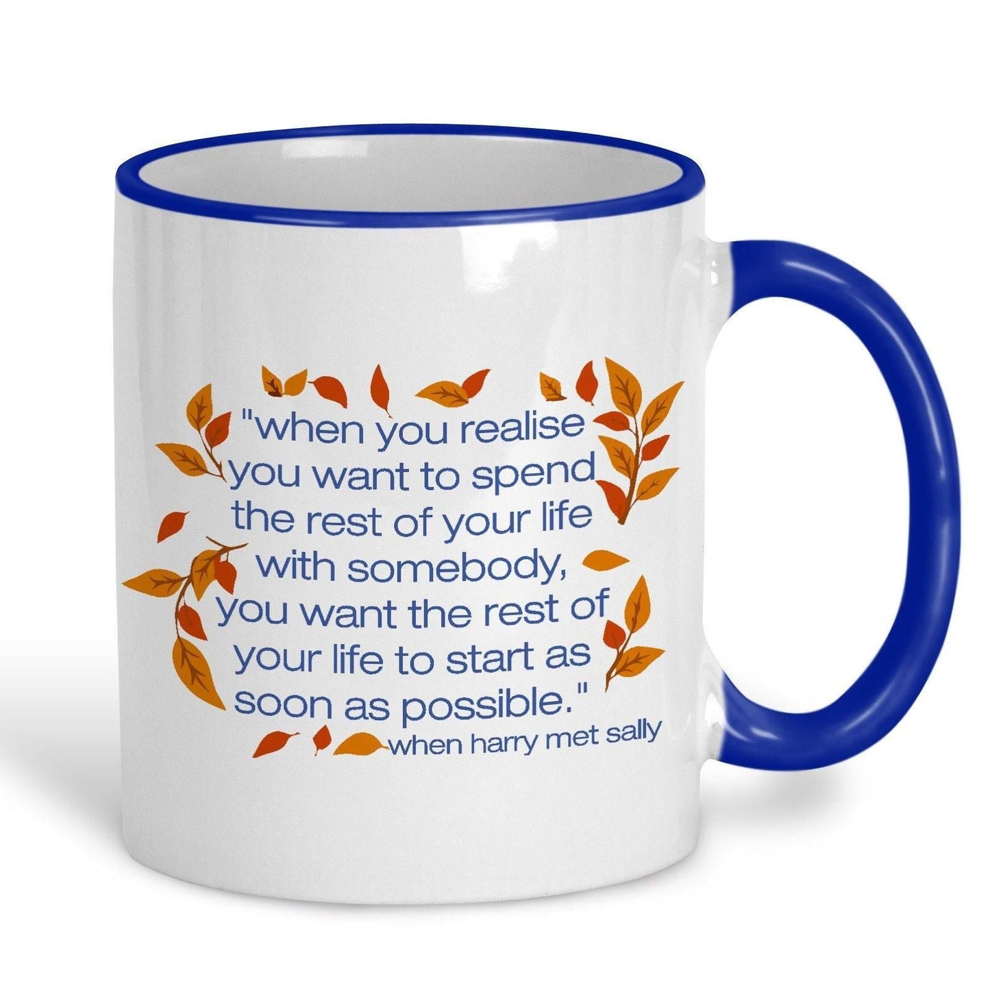 When Harry Met Sally Love Valentine's Day Girlfriend Boyfriend Mug