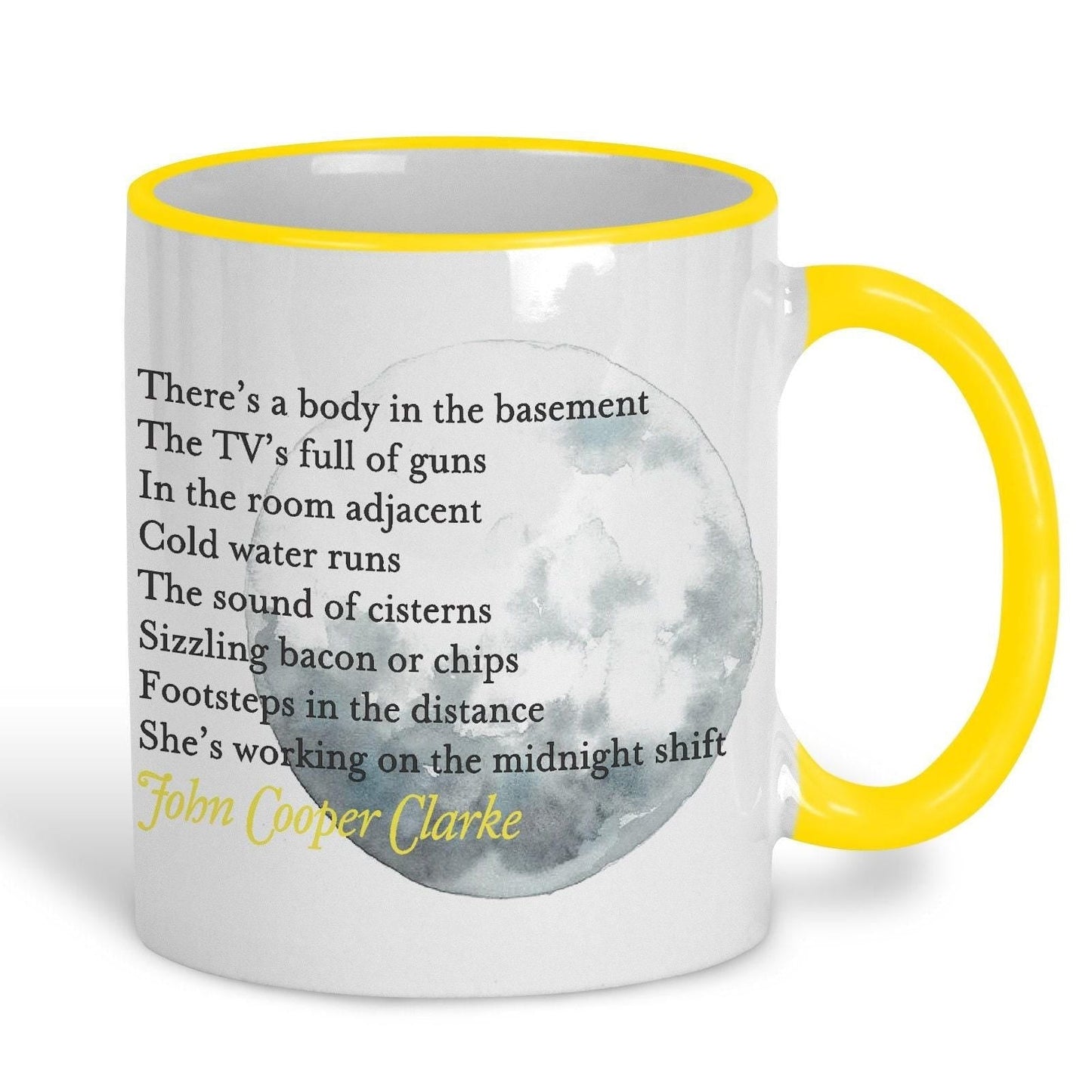 John Cooper Clarke Midnight Shift Poetry Quote Mug