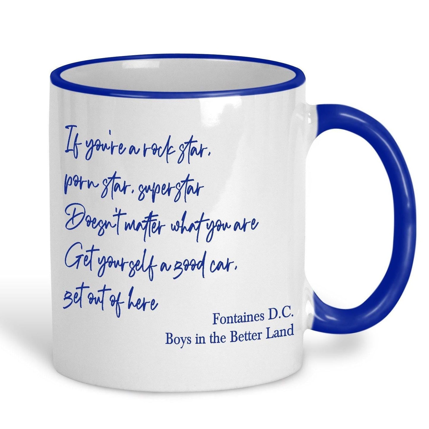 Fontaines D.C. Boys in the Better Land Mug
