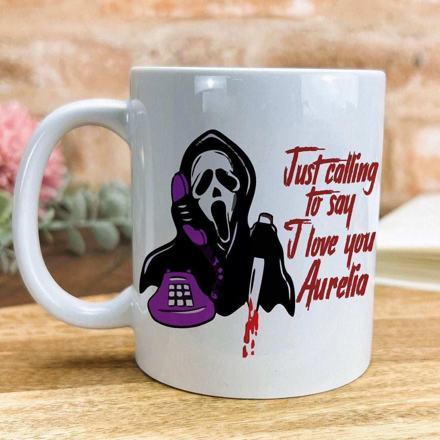 Scream Movie Horror Personalised Mug