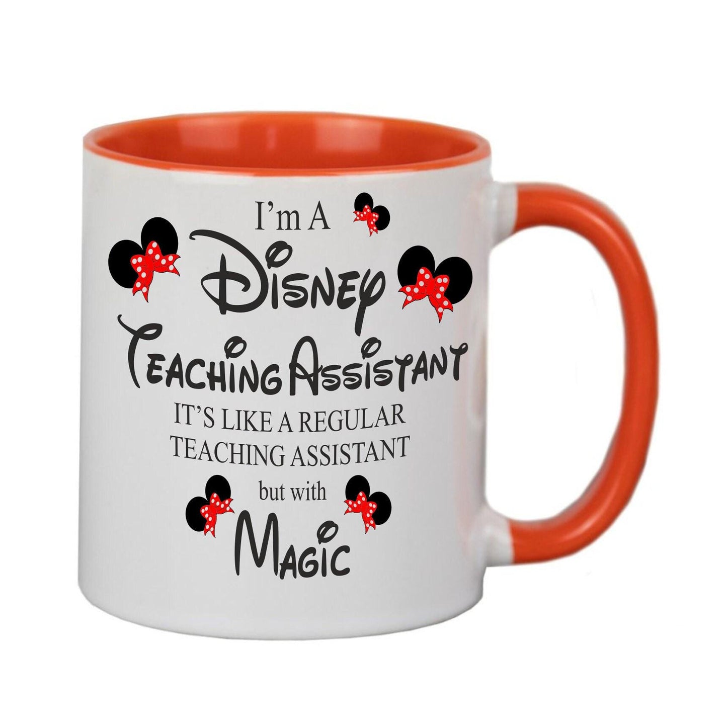 Disney TA Teaching Assistant With Magic Mug Personalised