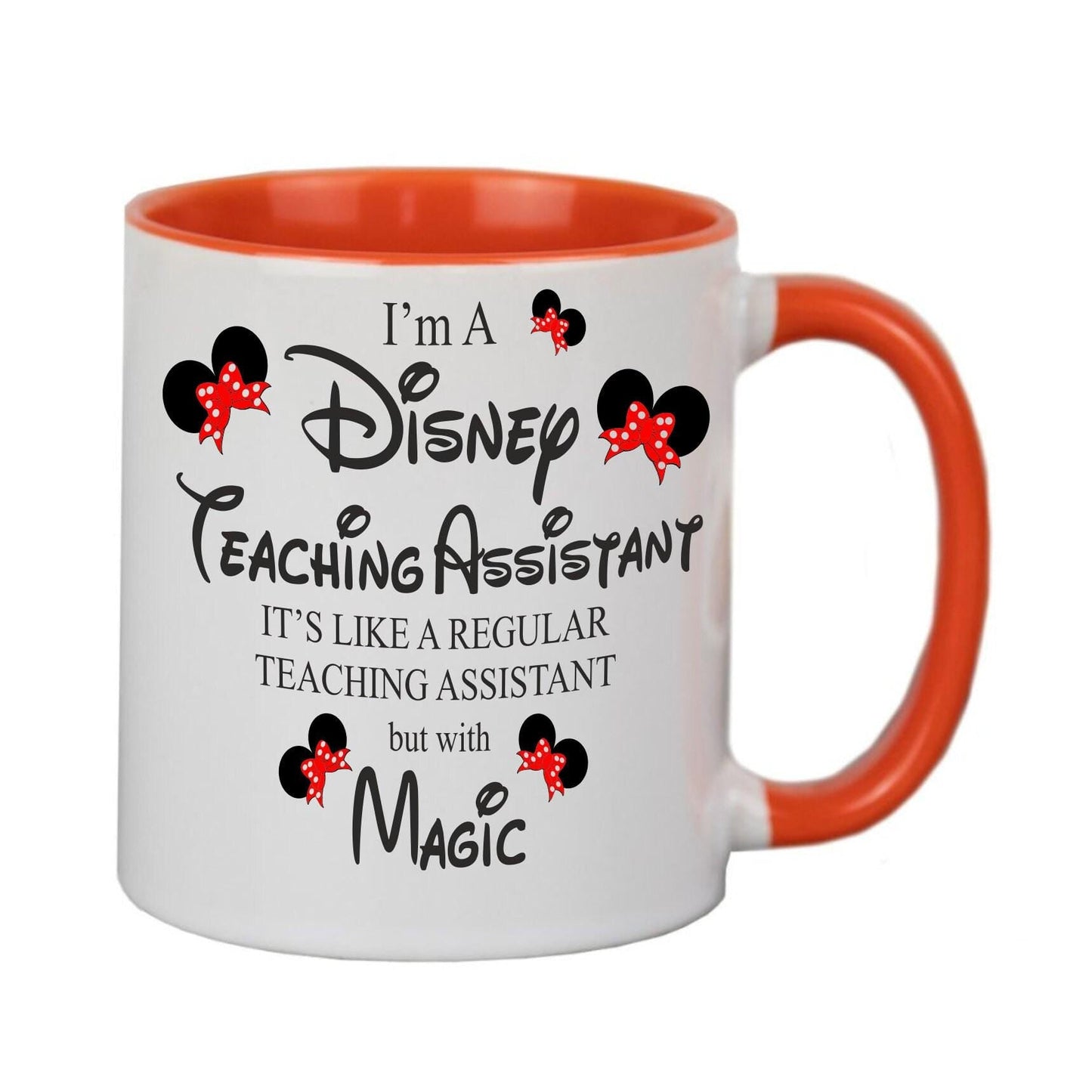 Disney TA Teaching Assistant With Magic Mug Personalised