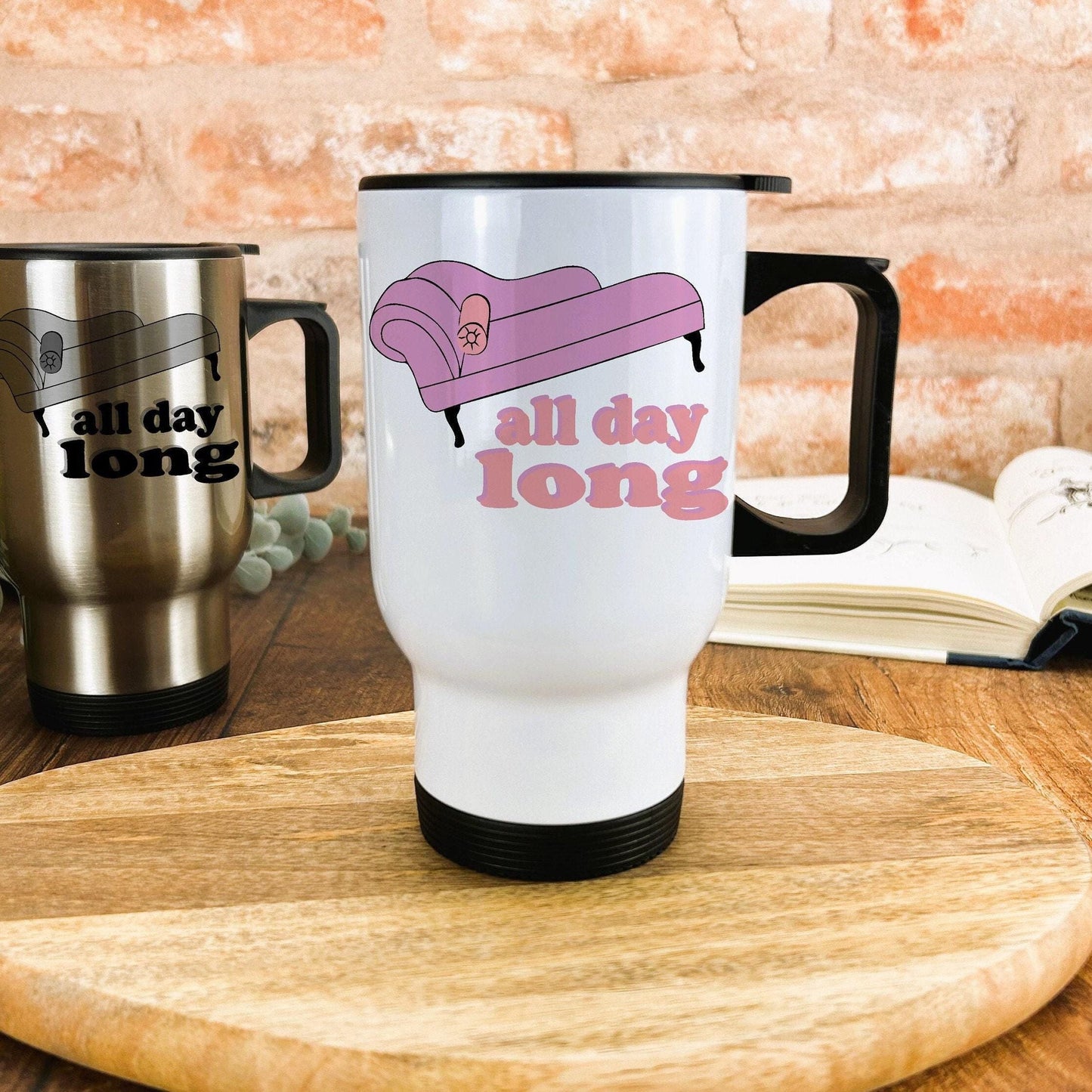 Wet Leg Chaise Lounge Music Travel Mug Personalised
