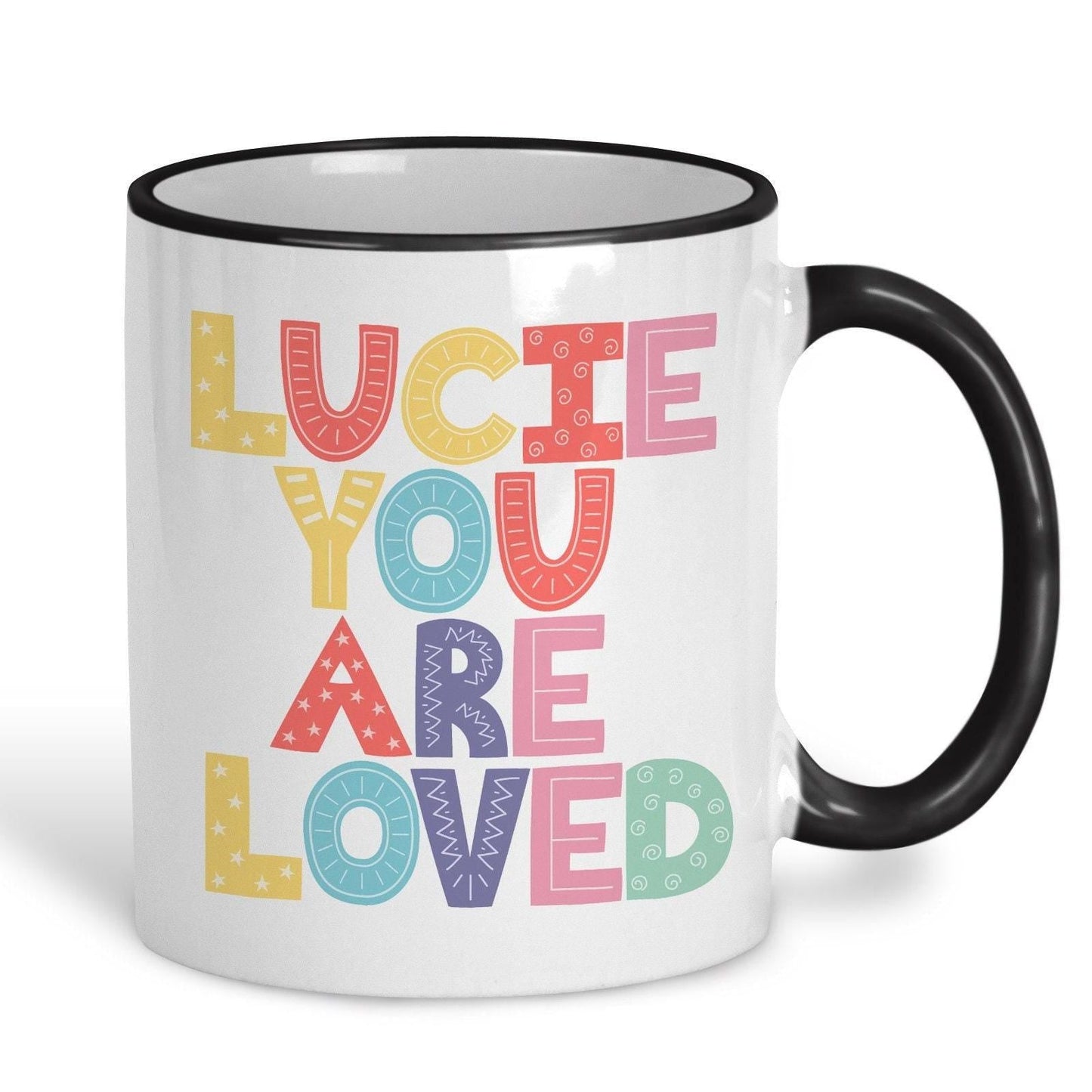You Are Loved Personalised Mug Valentine's Day Boyfriend Girlfriend Gift Partner