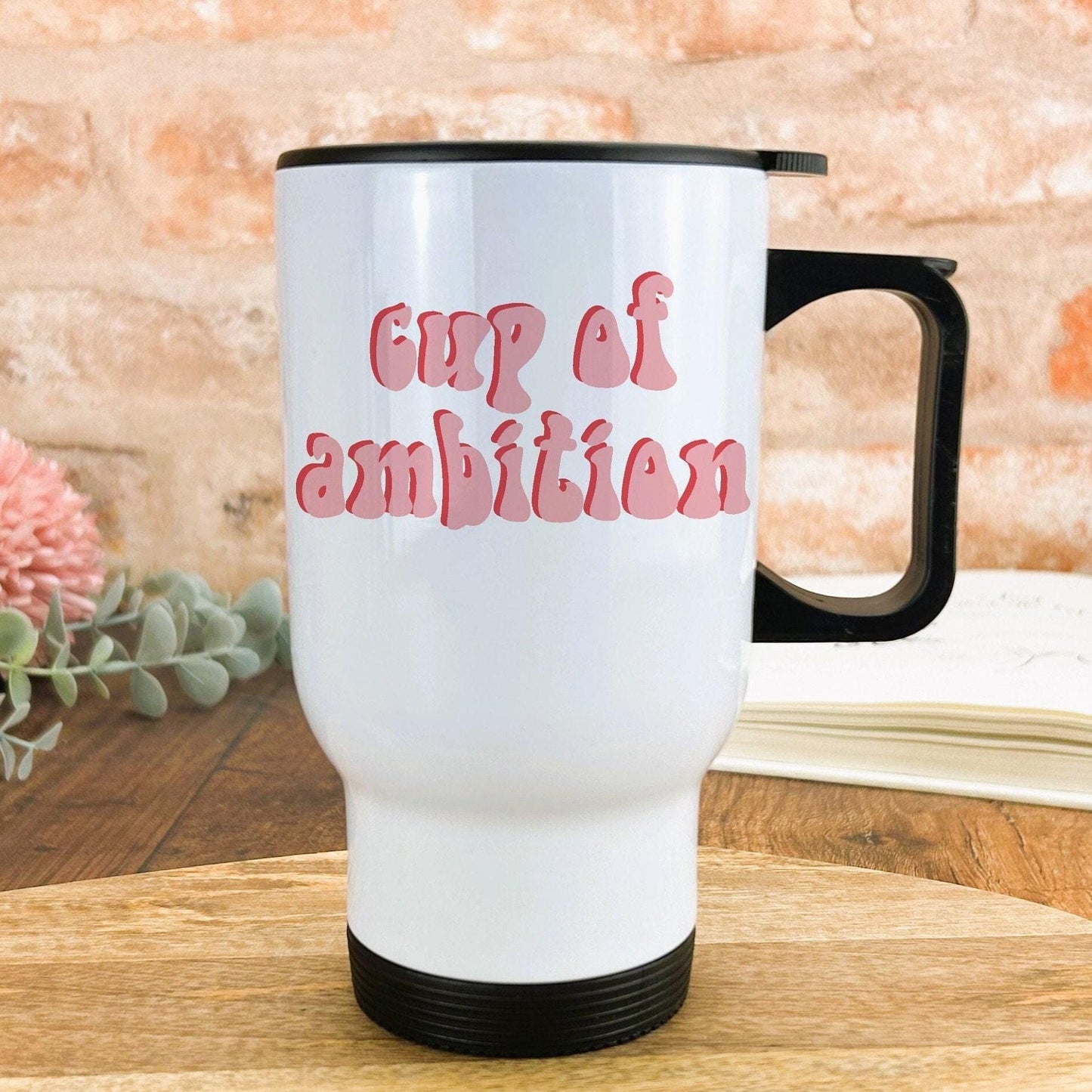 Cup of Ambition Dolly Parton 9 to 5 Personalised Travel Mug Gift
