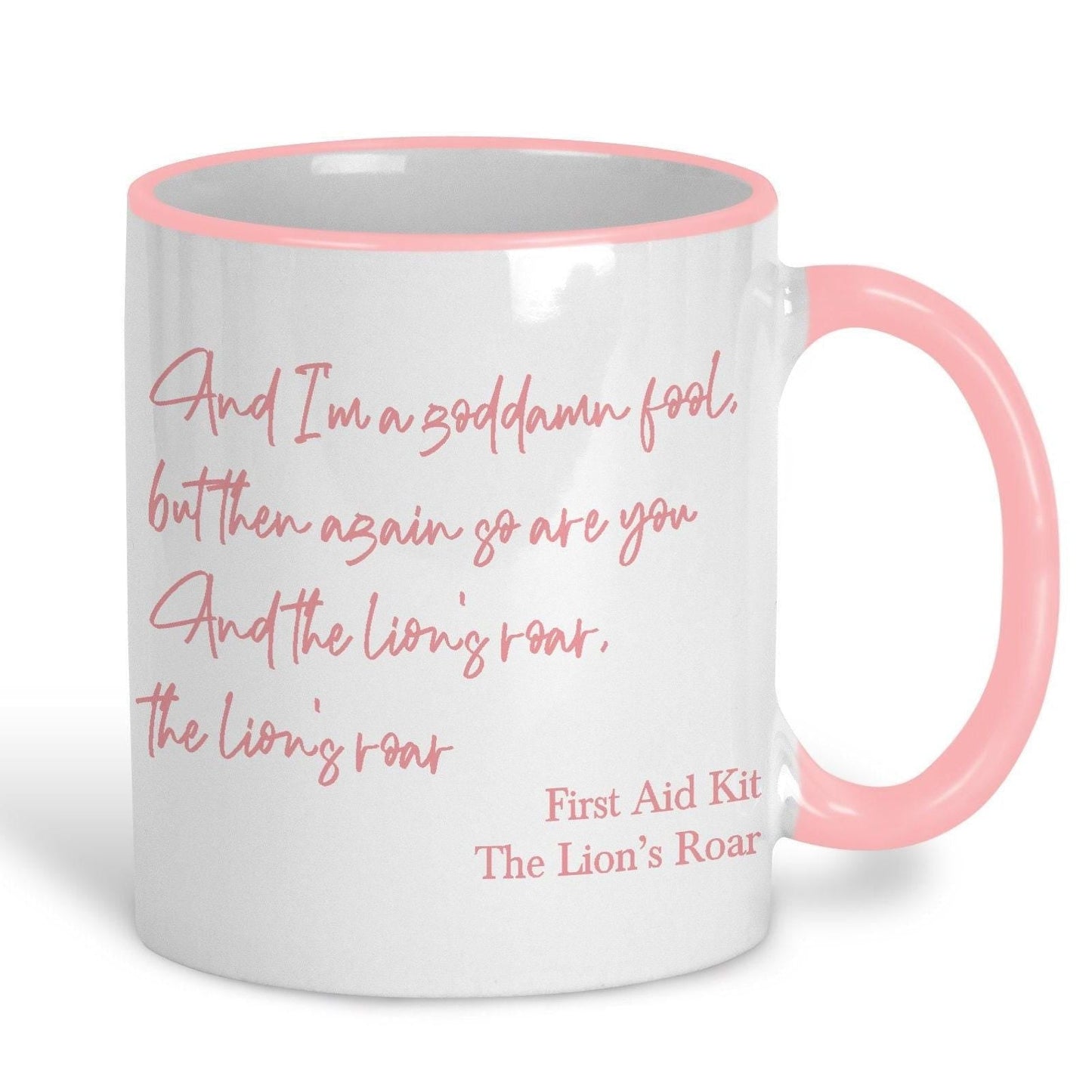 First Aid Kit Band The Lions Roar Mug