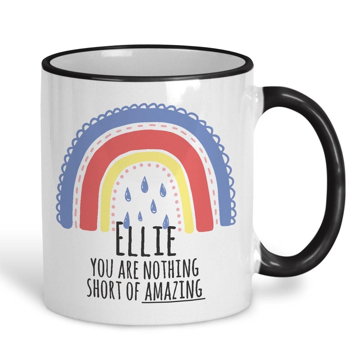 You Are Nothing Short of Amazing Personalised Positivity Ceramic Mug