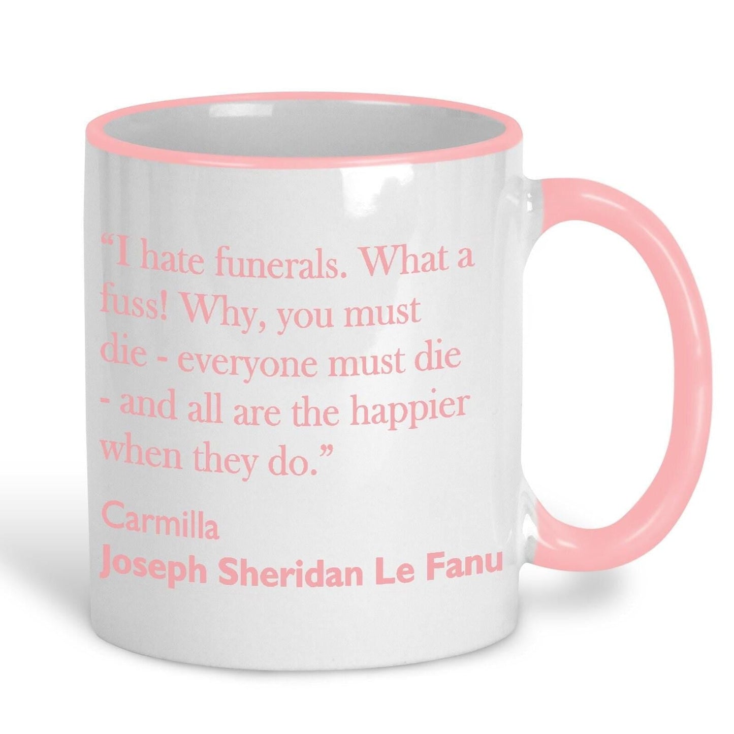 Joseph Sheridan Le Fanu Carmilla Literary Quote Mug