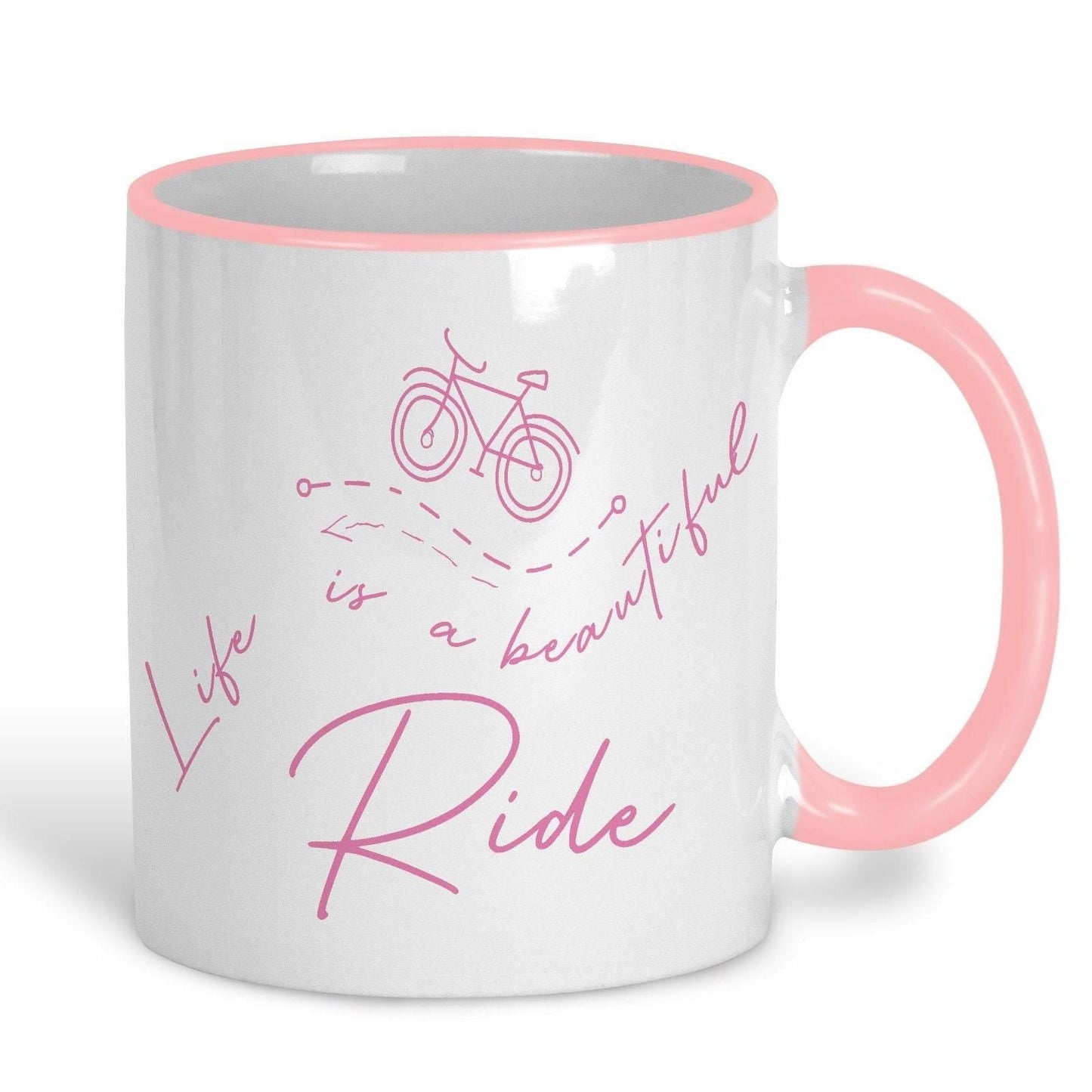 Life Is A Beautiful Ride Personalised Mug
