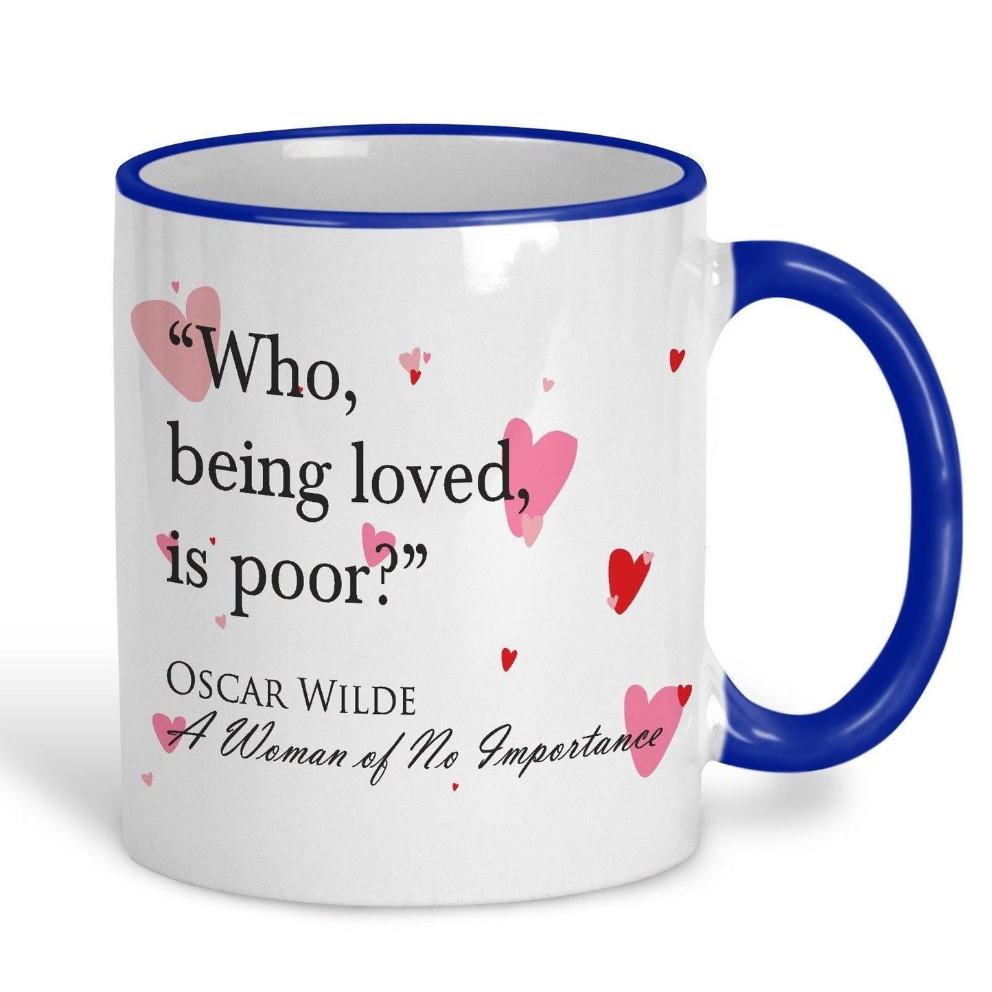 A Woman of No Importance Oscar Wilde Love Book Quote Valentine's Day Mug