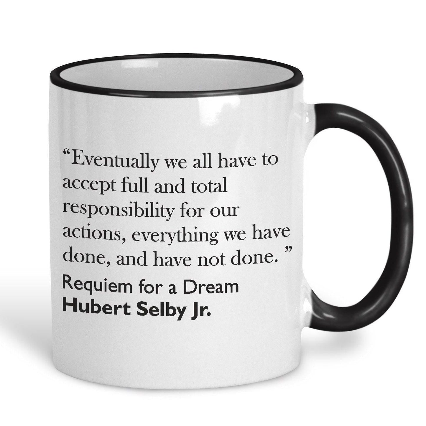 Hubert Selby Jr Requiem For A Dream Book Quote Personalised Ceramic Mug