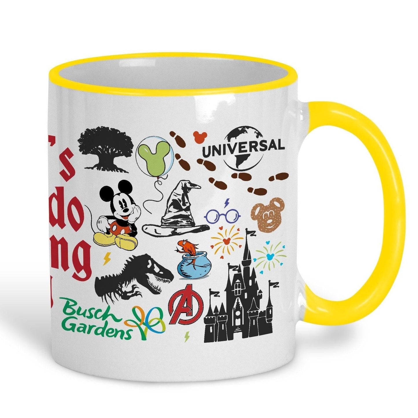 Orlando Planning Mug Personalised Holiday Ceramic Mug