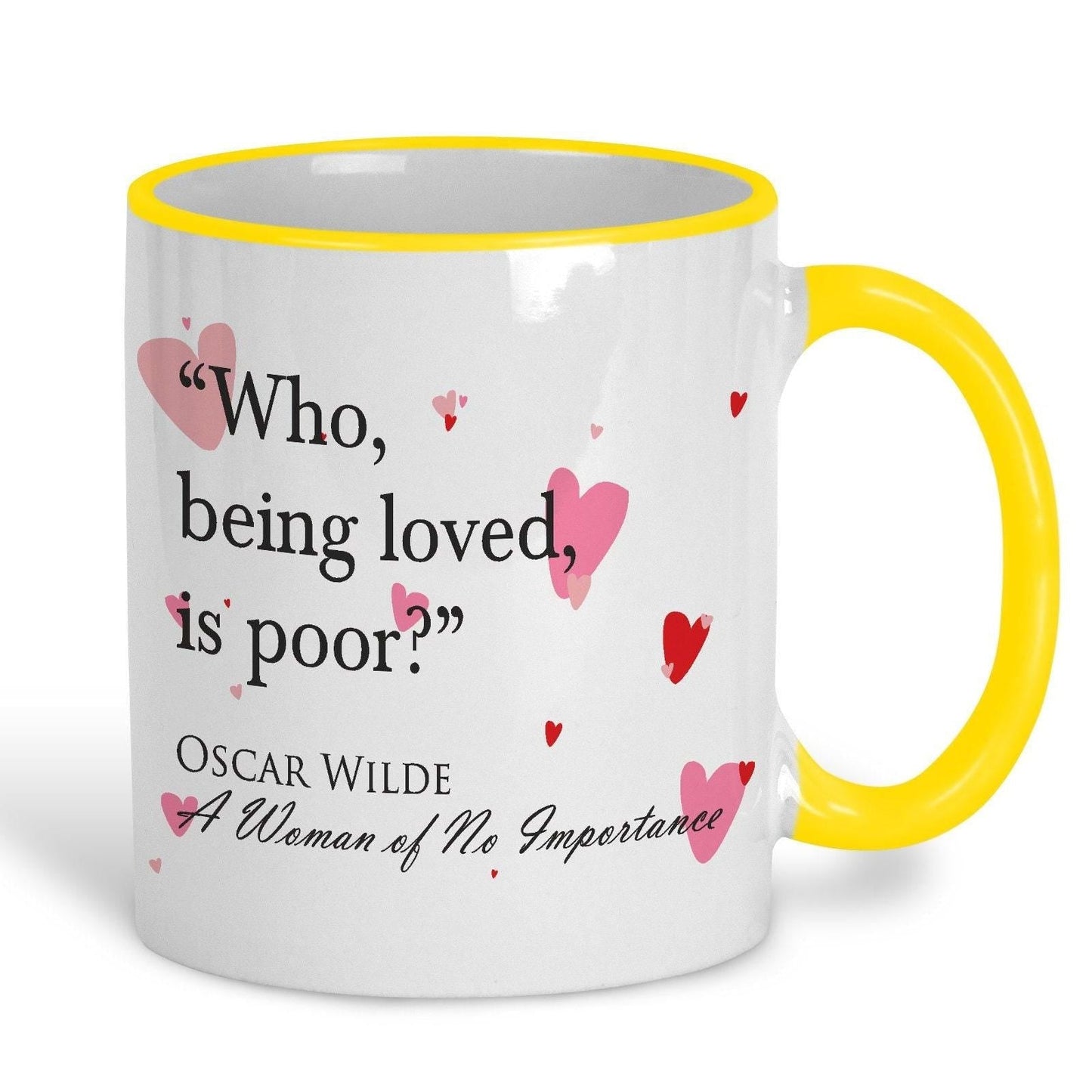 A Woman of No Importance Oscar Wilde Love Book Quote Valentine's Day Mug
