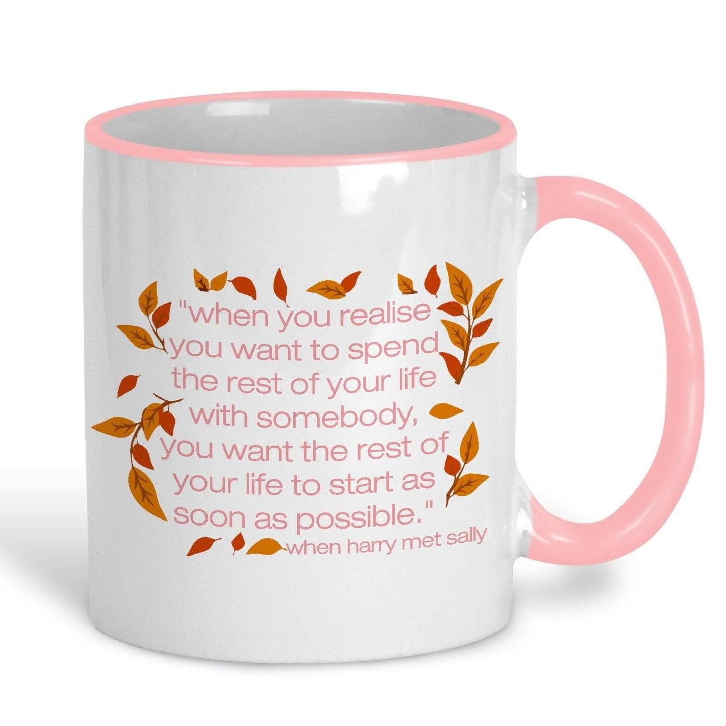 When Harry Met Sally Love Valentine's Day Girlfriend Boyfriend Mug