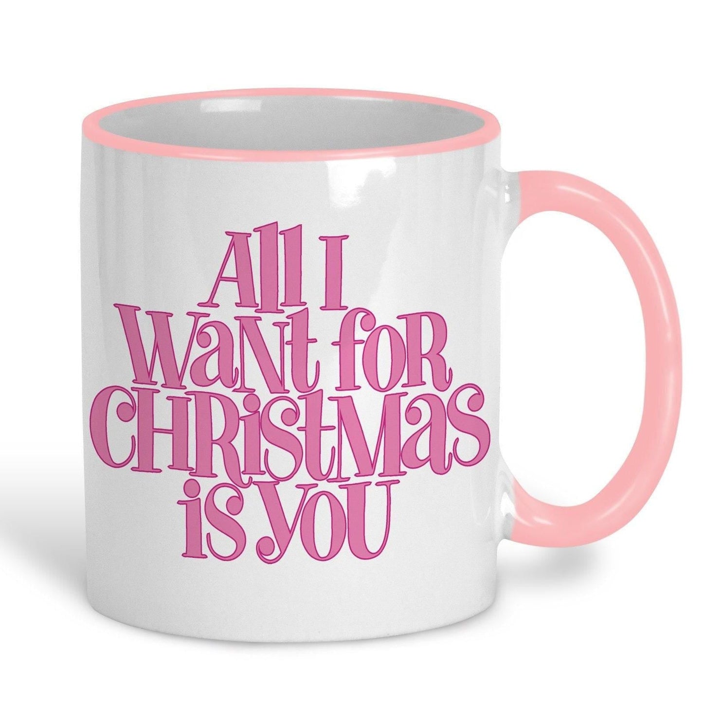 All I Want For Christmas Is You Mariah Carey Christmas Song Lyrics Mug
