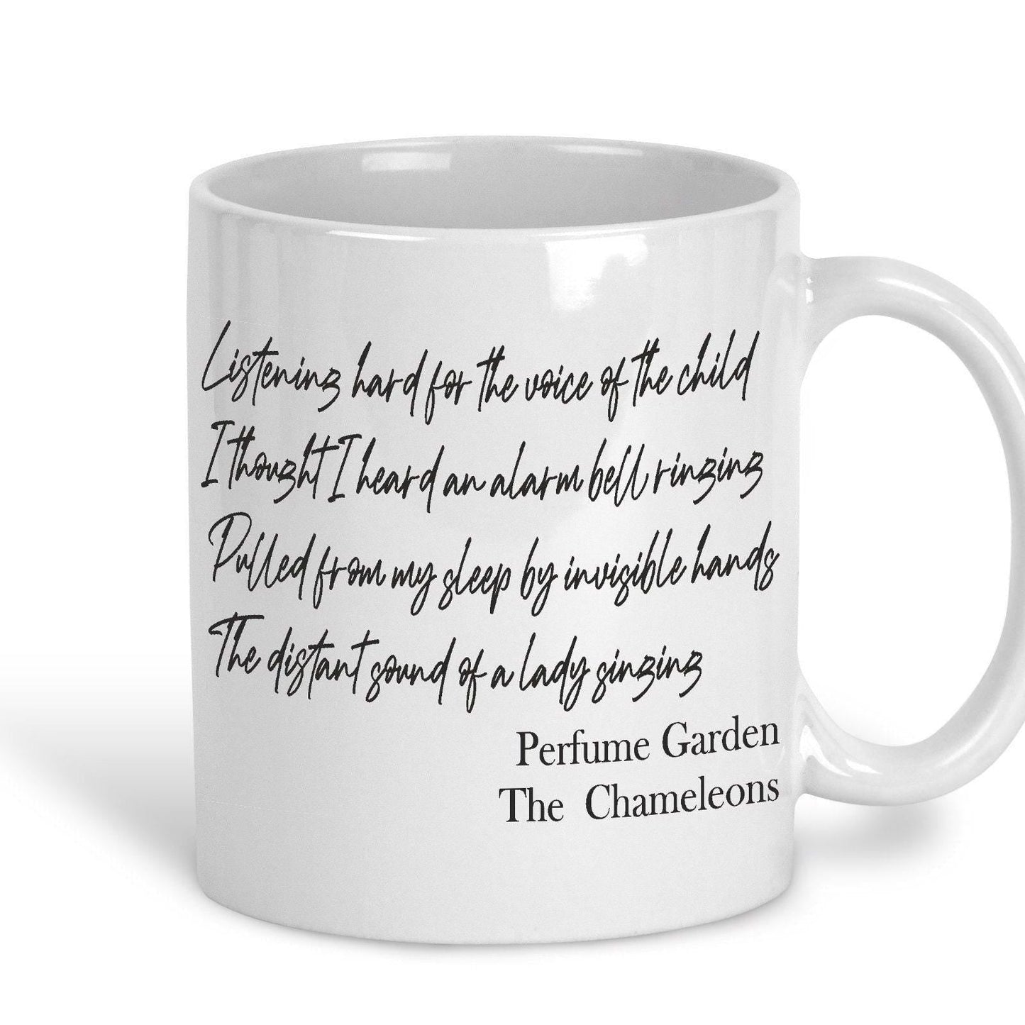 The Chameleons Perfume Garden Music Lyrics Mug