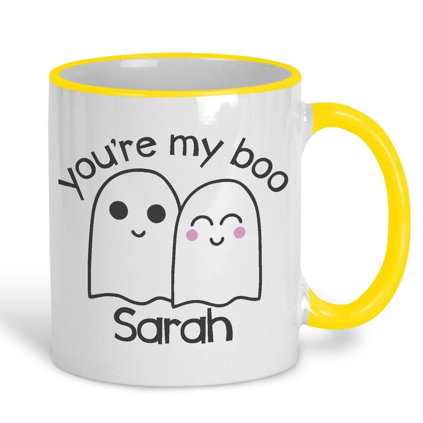 You're My Boo Spooky Ghost Love Personalised Mug Valentine's Day Boyfriend Girlfriend Gift